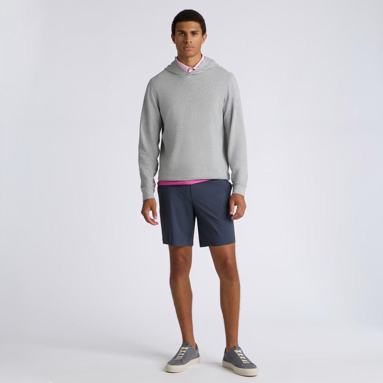ALL PLAY TERRY HOODIE NIMBUS MELANGE