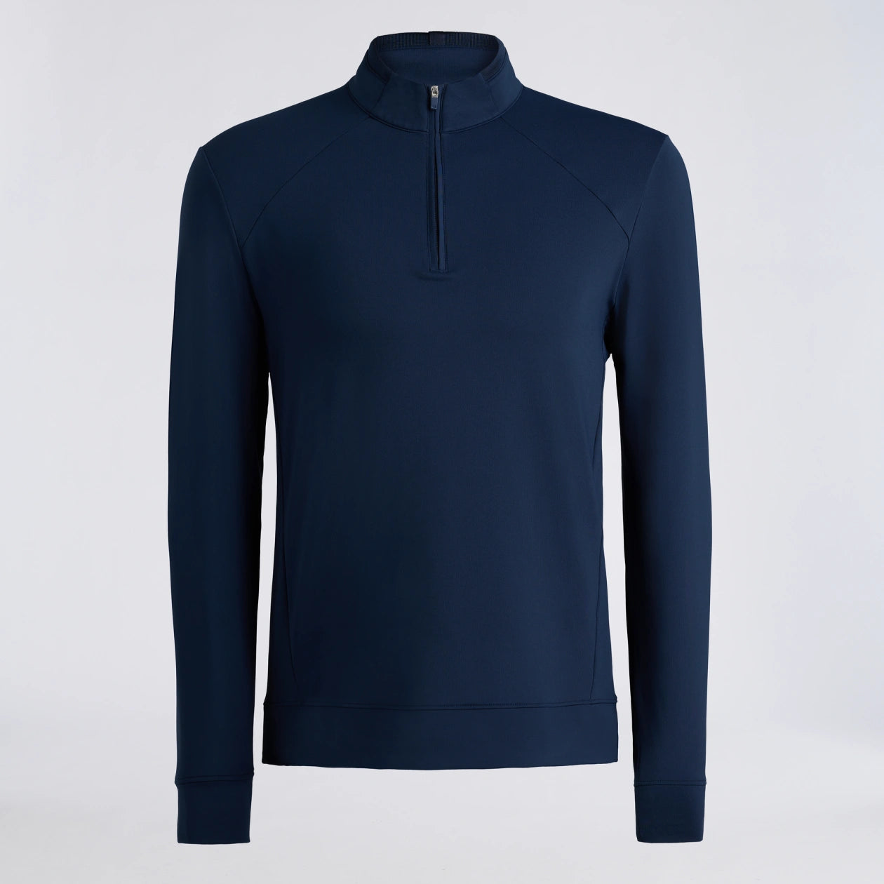 BRUSHED BACK TECH TERRY 1/4 ZIP PULLOVER TWILIGHT