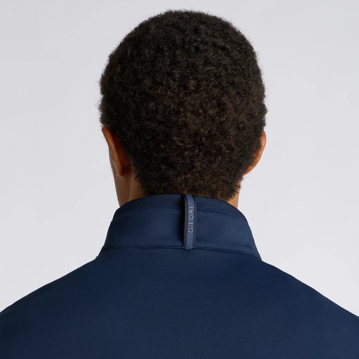 BRUSHED BACK TECH TERRY 1/4 ZIP PULLOVER TWILIGHT