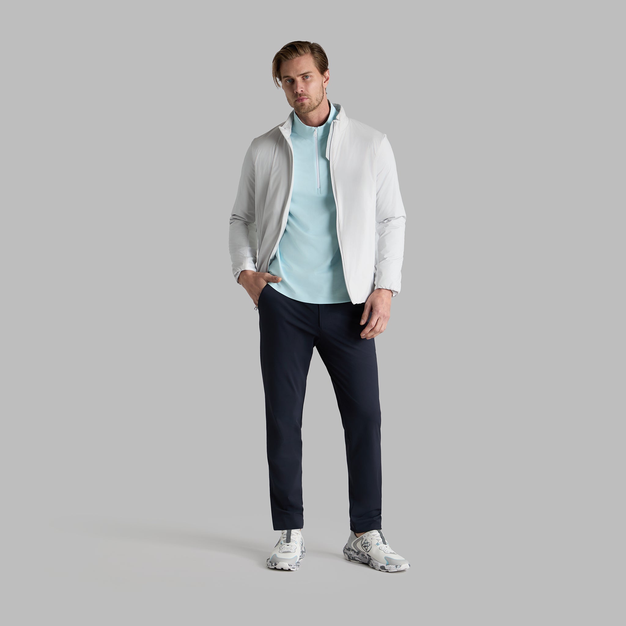 THE MAVERICK HYBRID STRETCH JACKET NIMBUS