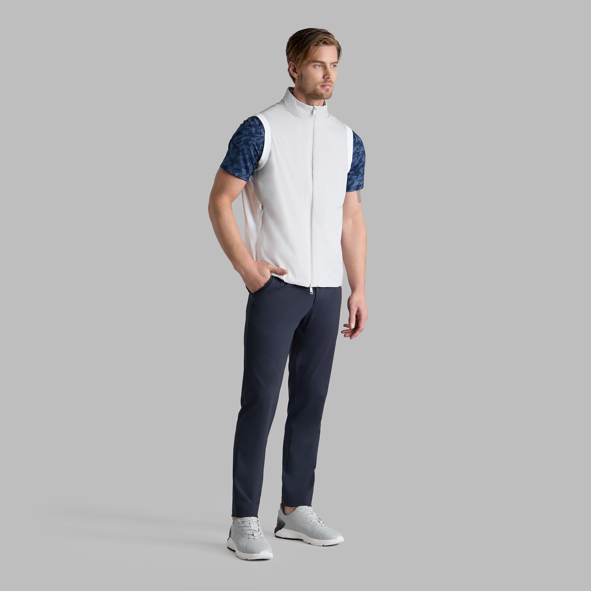 The Maverick Hybrid Stretch Vest NIMBUS