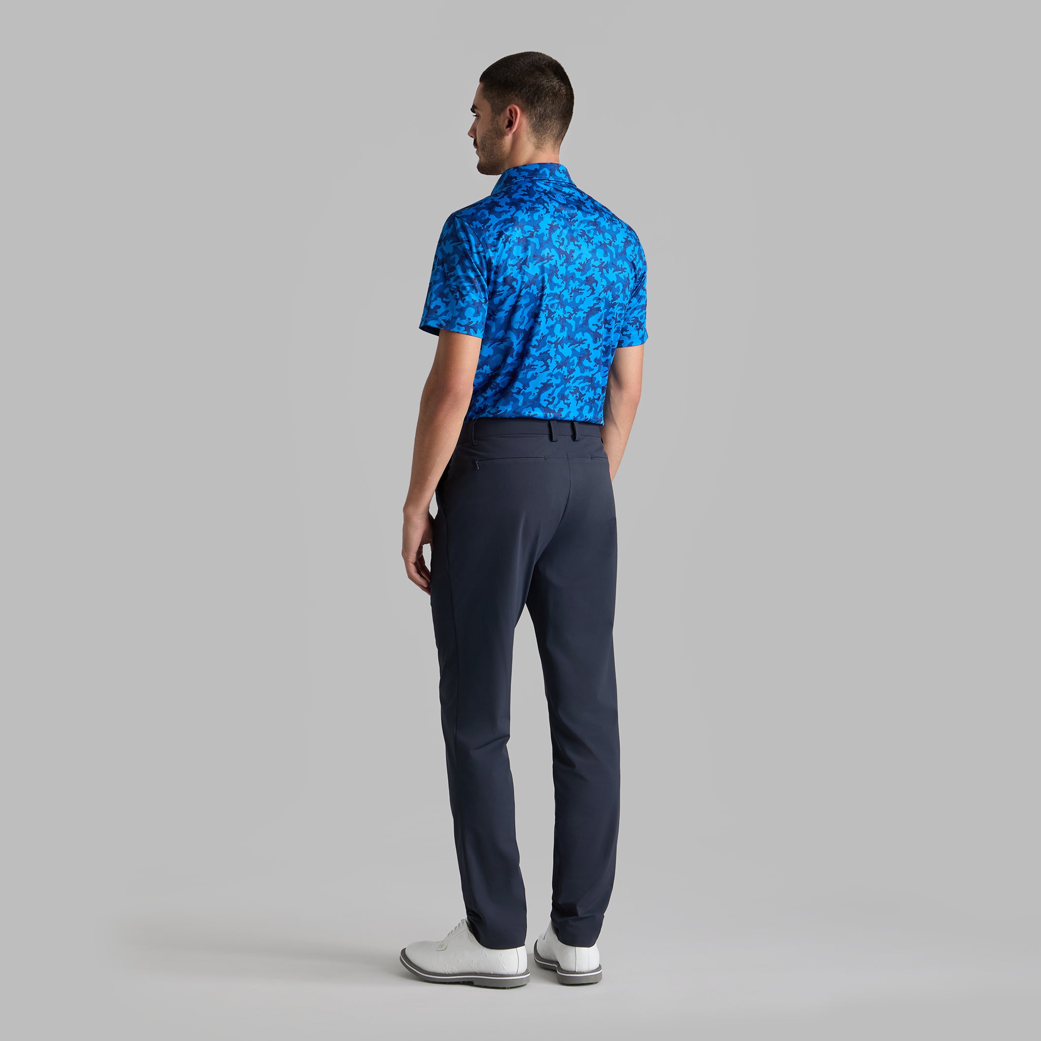MAPPED ICON CAMO TECH JERSEY POLO LISBON