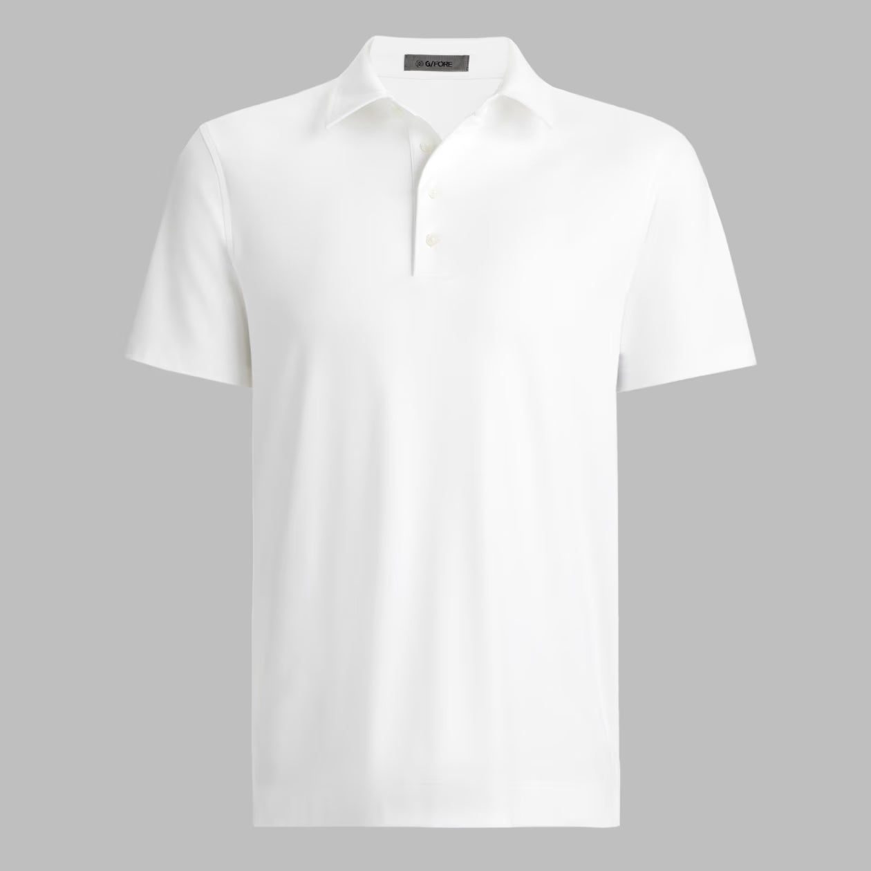 LUXE COTTON BLEND POLO SNOW