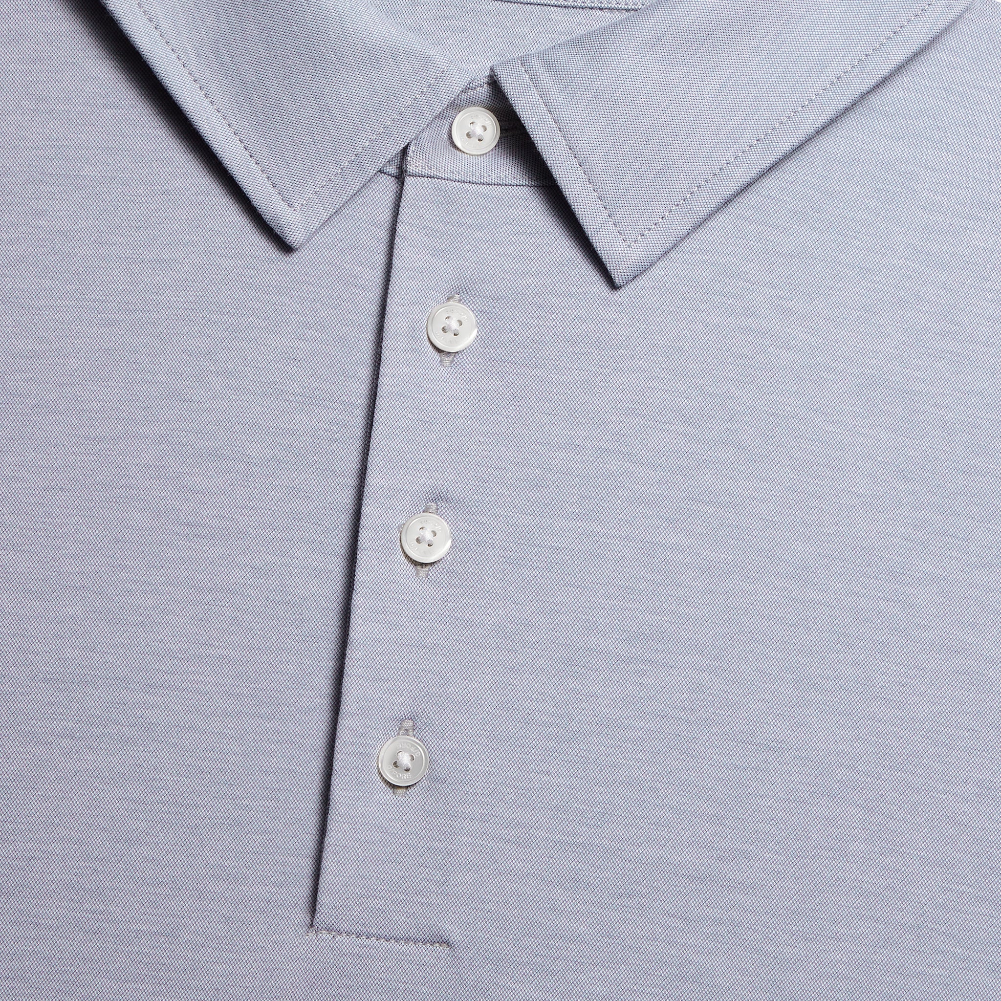 LUXE COTTON BLEND POLO TWILIGHT