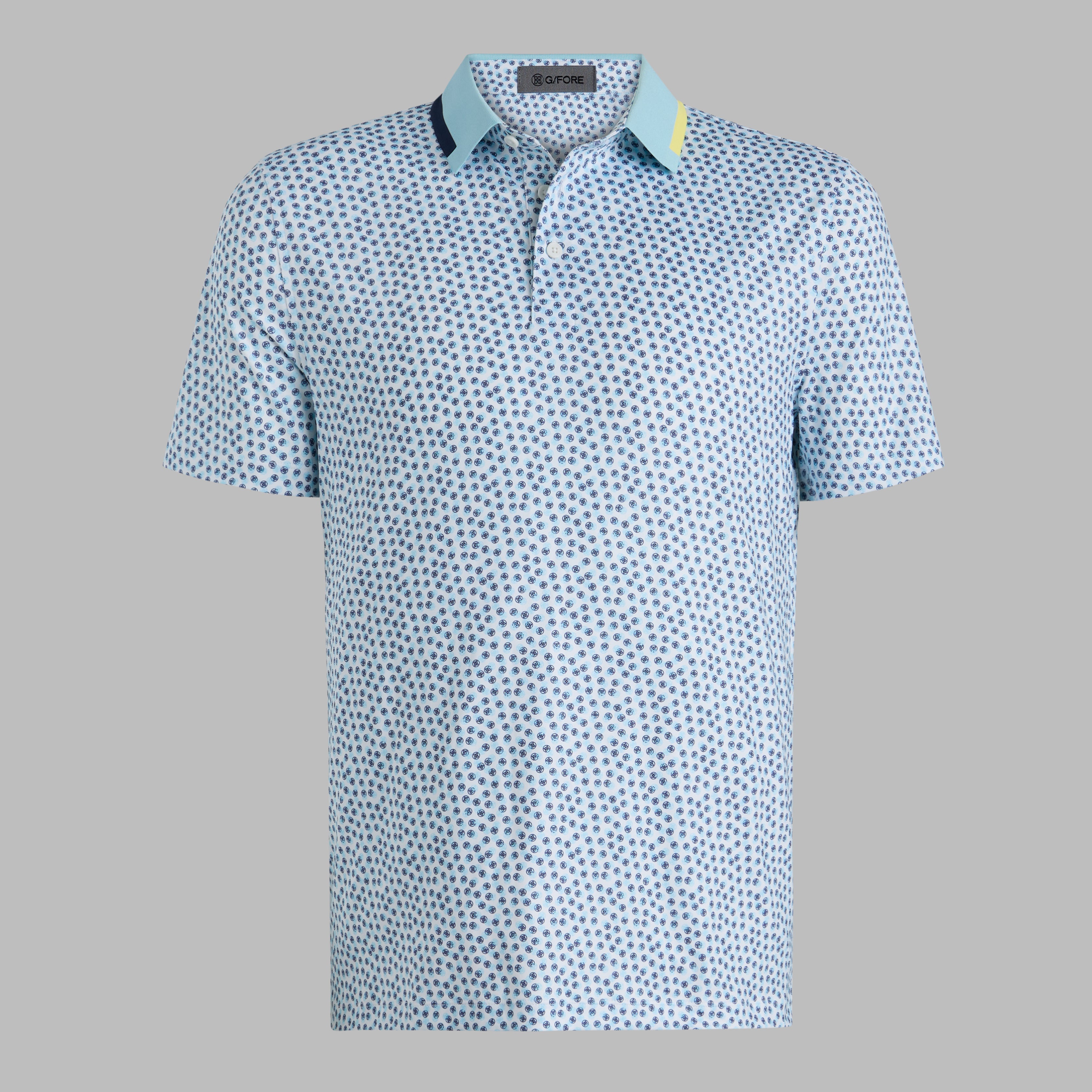 TRIPLE/G TECH JERSEY POLO SNOW/CENOTE