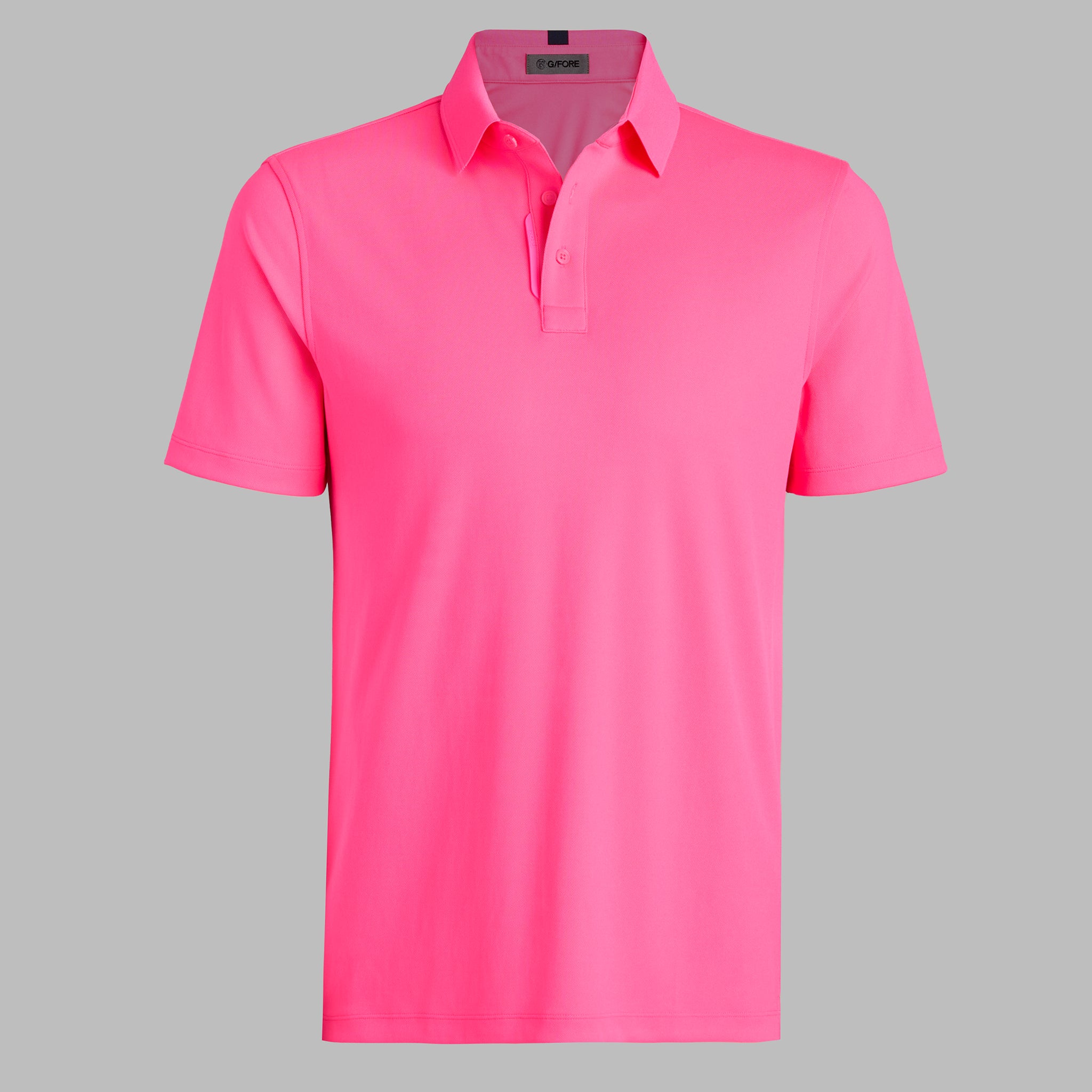 ESSENTIAL PERFORMANCE PIQUE POLO KNOCKOUT PINK
