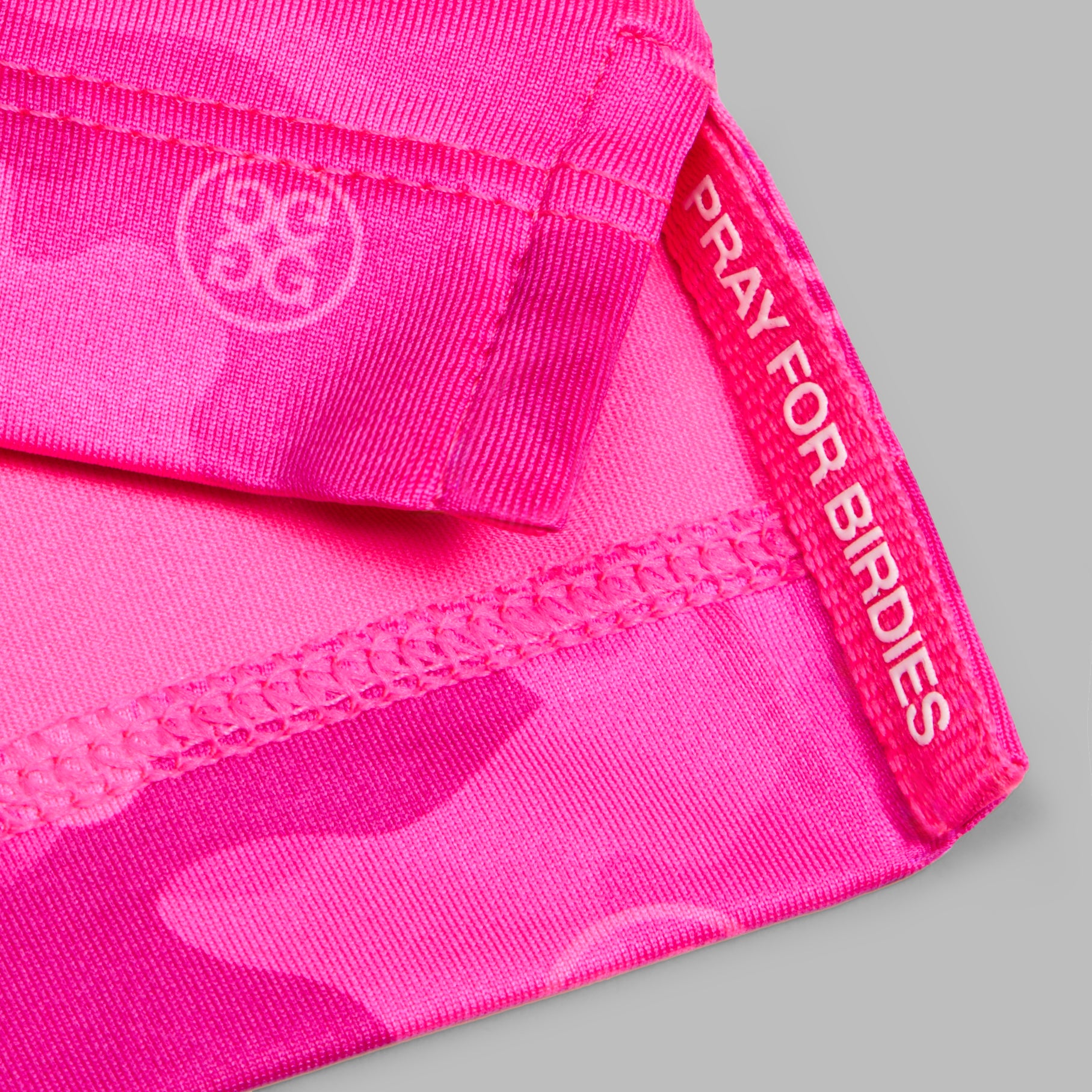 ICON CAMO TECH STRETCH JERSEY POLO KNOCKOUT PINK