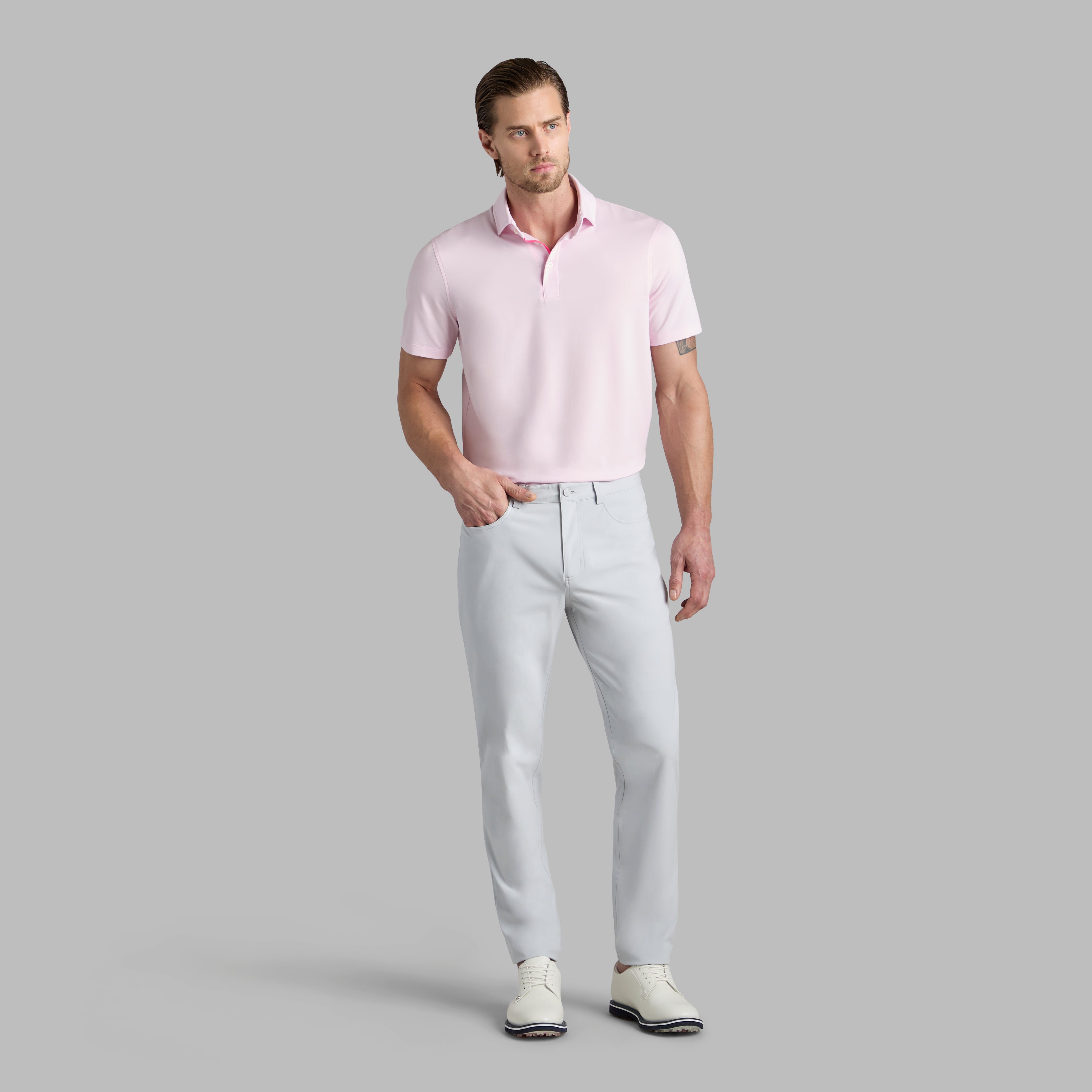 ALL PLAY POLO BLUSH