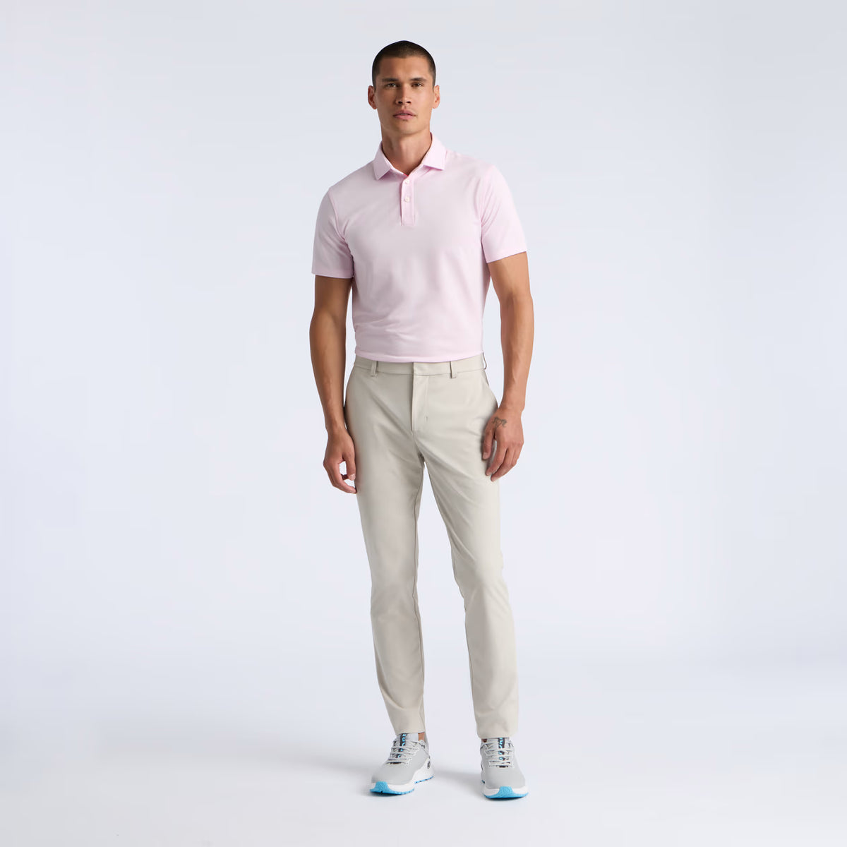 ALL PLAY POLO BLUSH