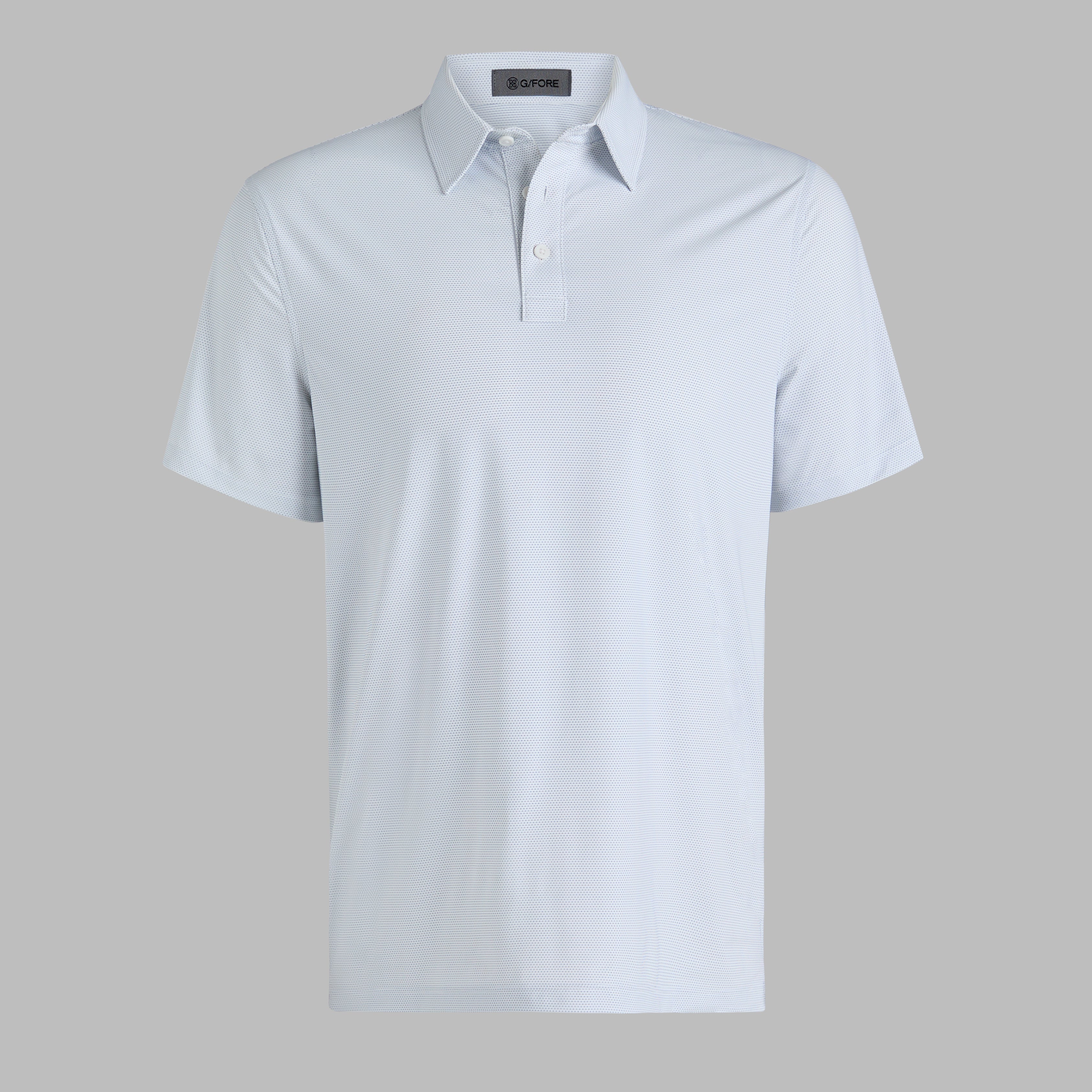 FINE STRETCH JACQUARD POLO TWILIGHT