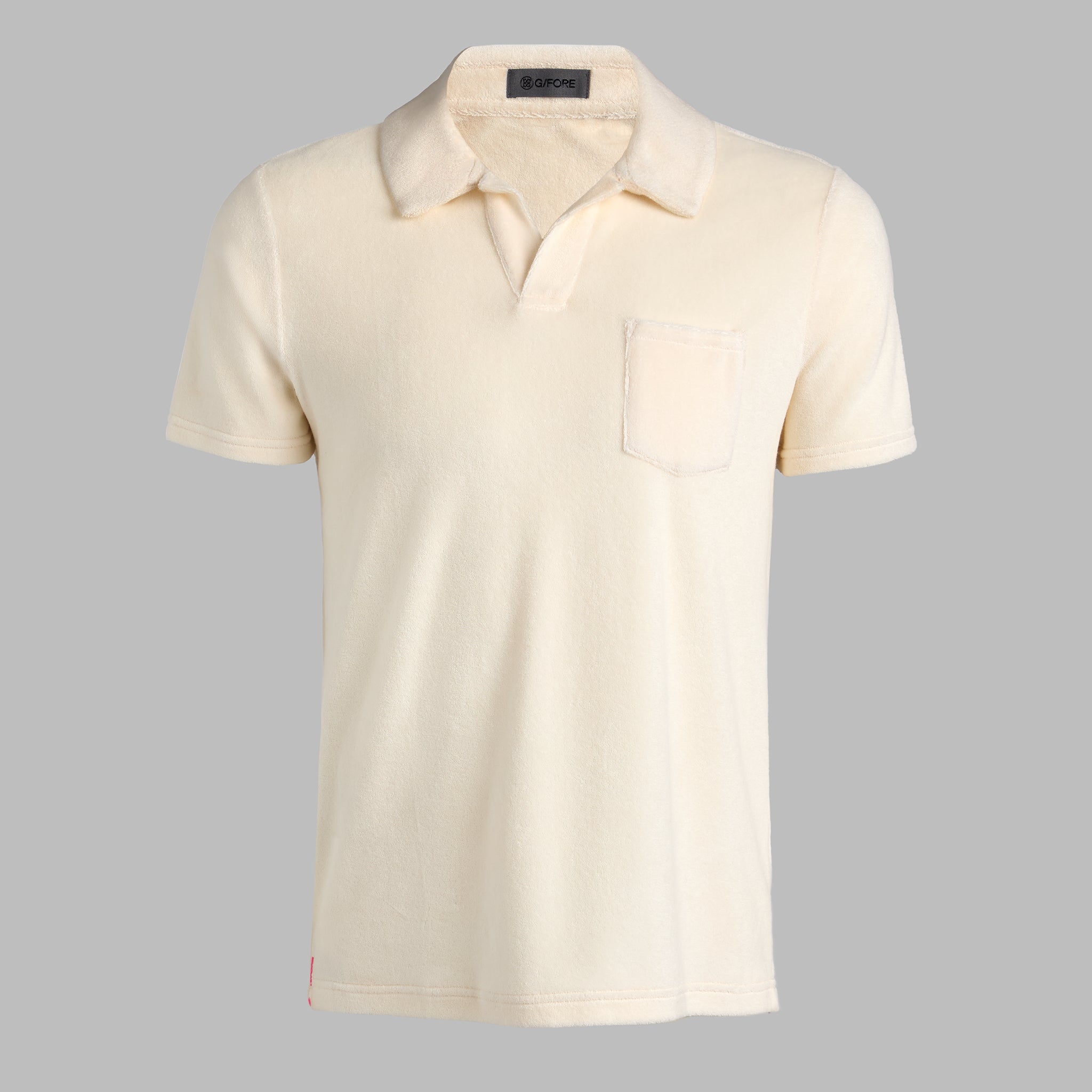 LTD RELEASE FRENCH TERRY POLO CHALK WHITE