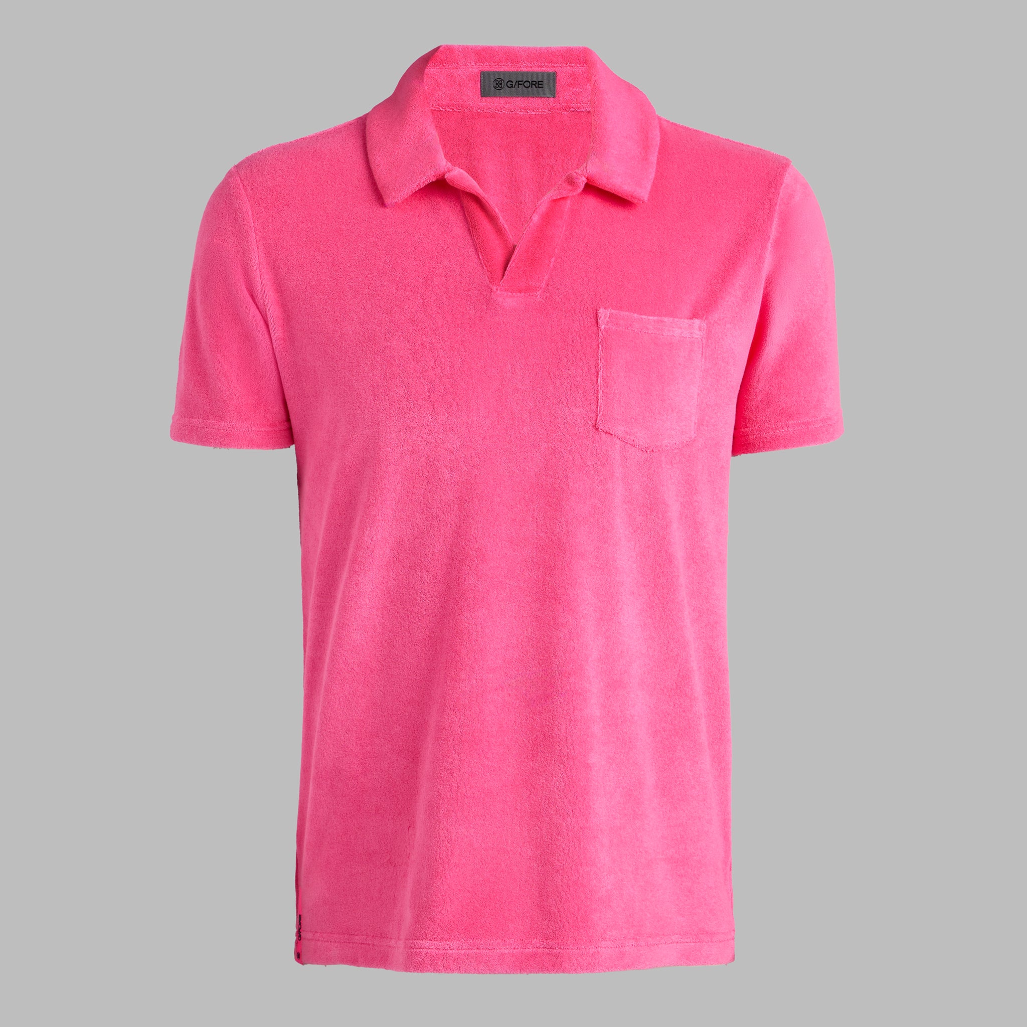 LTD RELEASE FRENCH TERRY POLO KNOCKOUT PINK