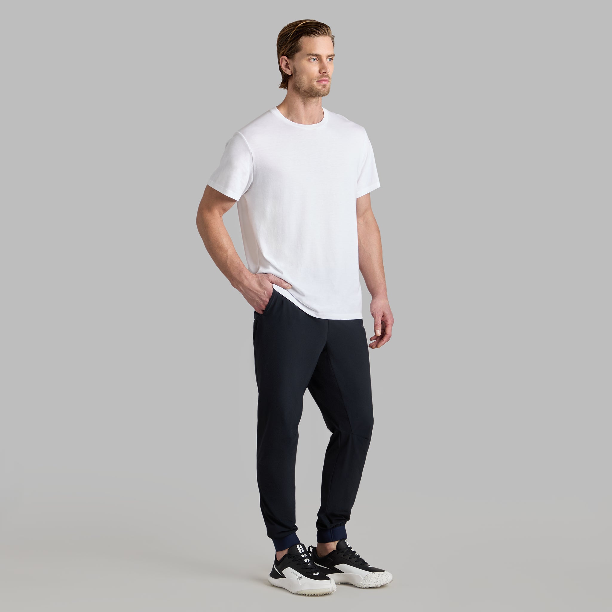 CRUCIAL COTTON TEE SNOW