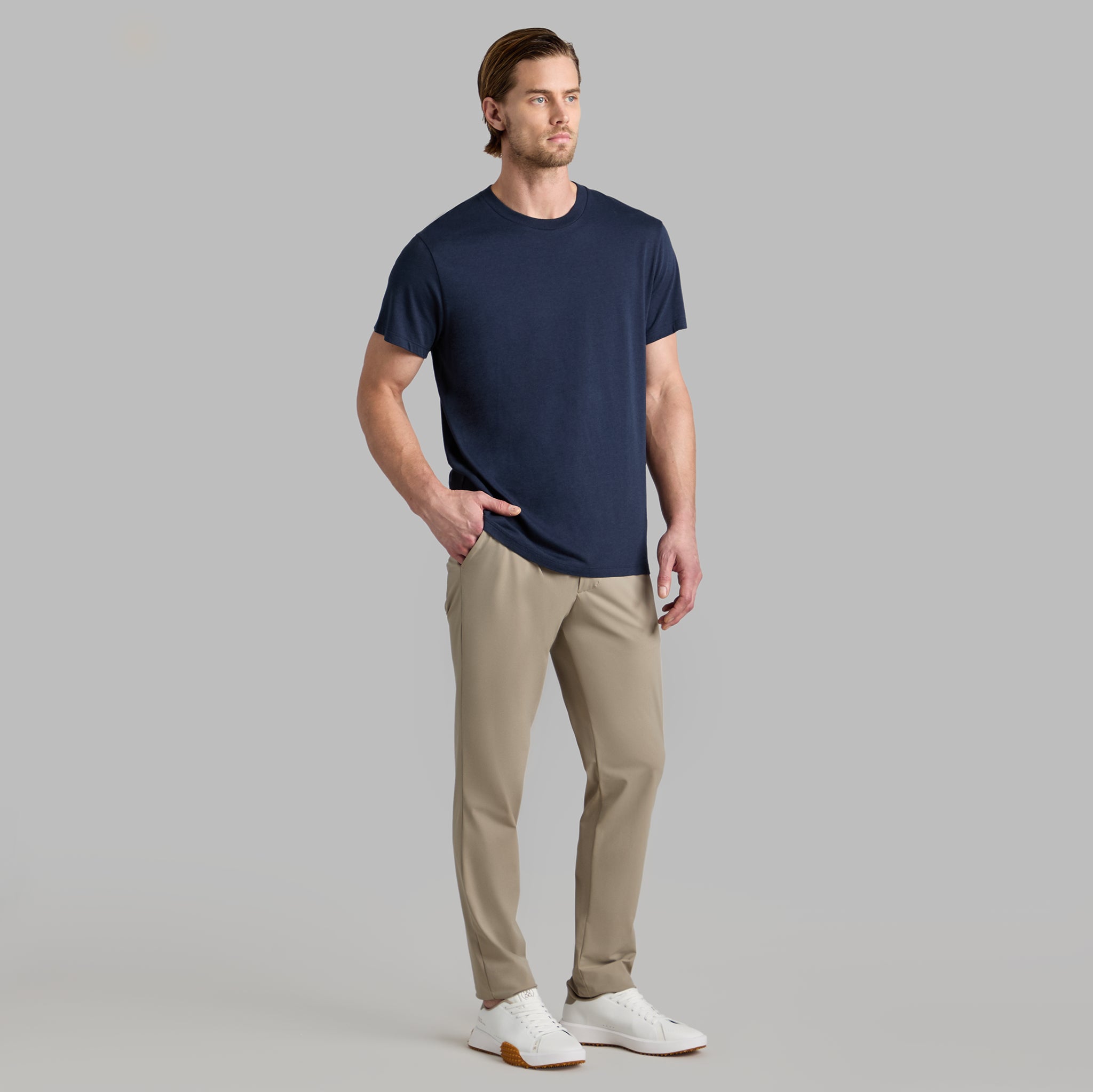 CRUCIAL COTTON TEE TWILIGHT