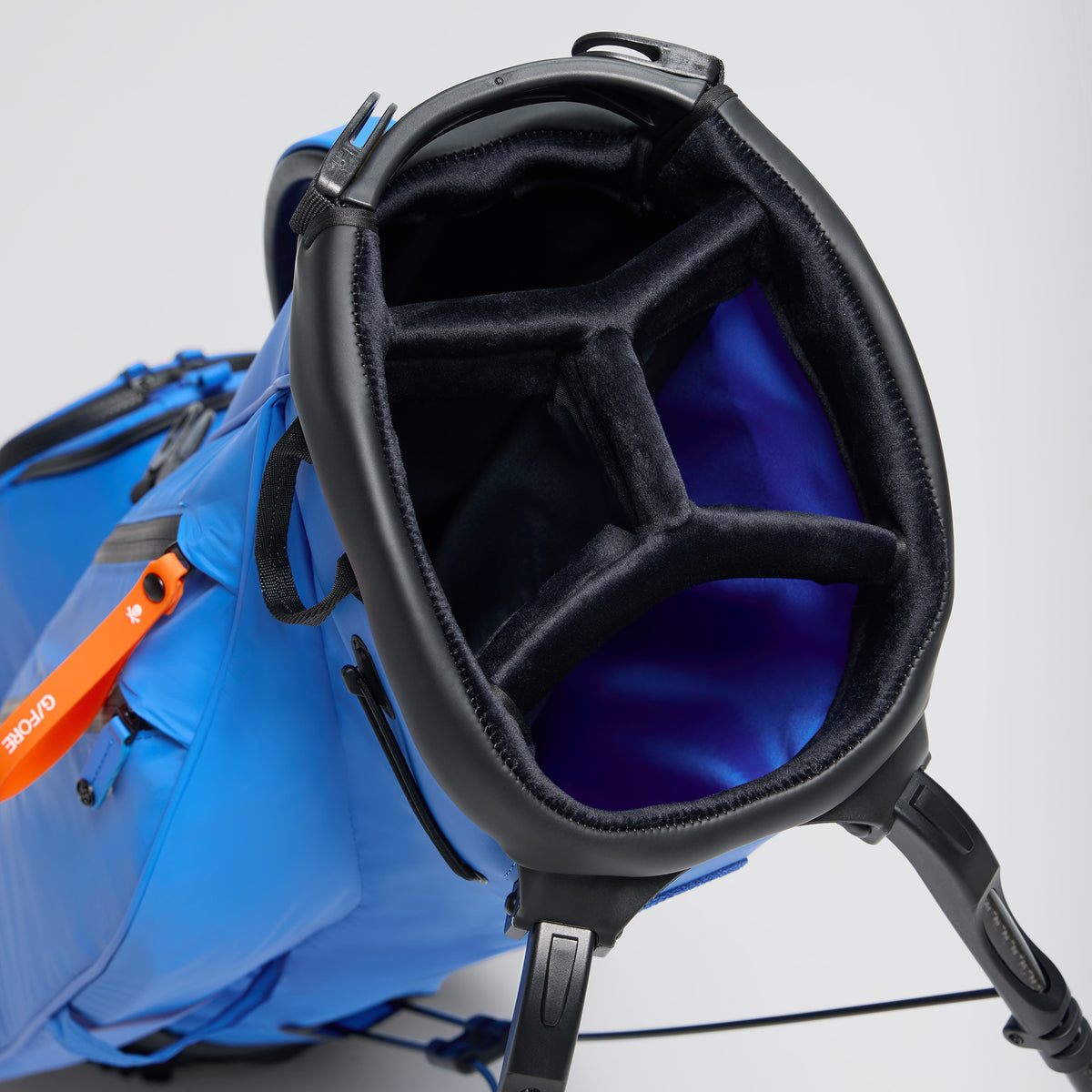 Parachute Carry Golf Bag Cerulean/Shocking Orange