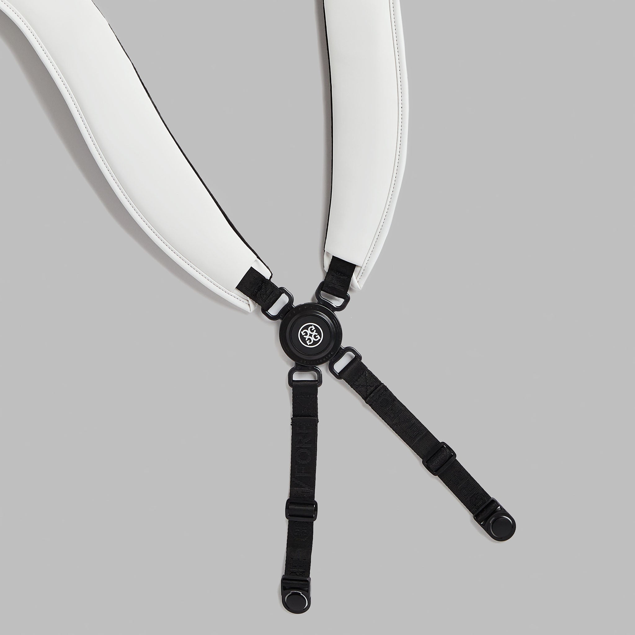 EMBOSSED SKULL & TEES DAYTONA CARRY GOLF BAG SNOW