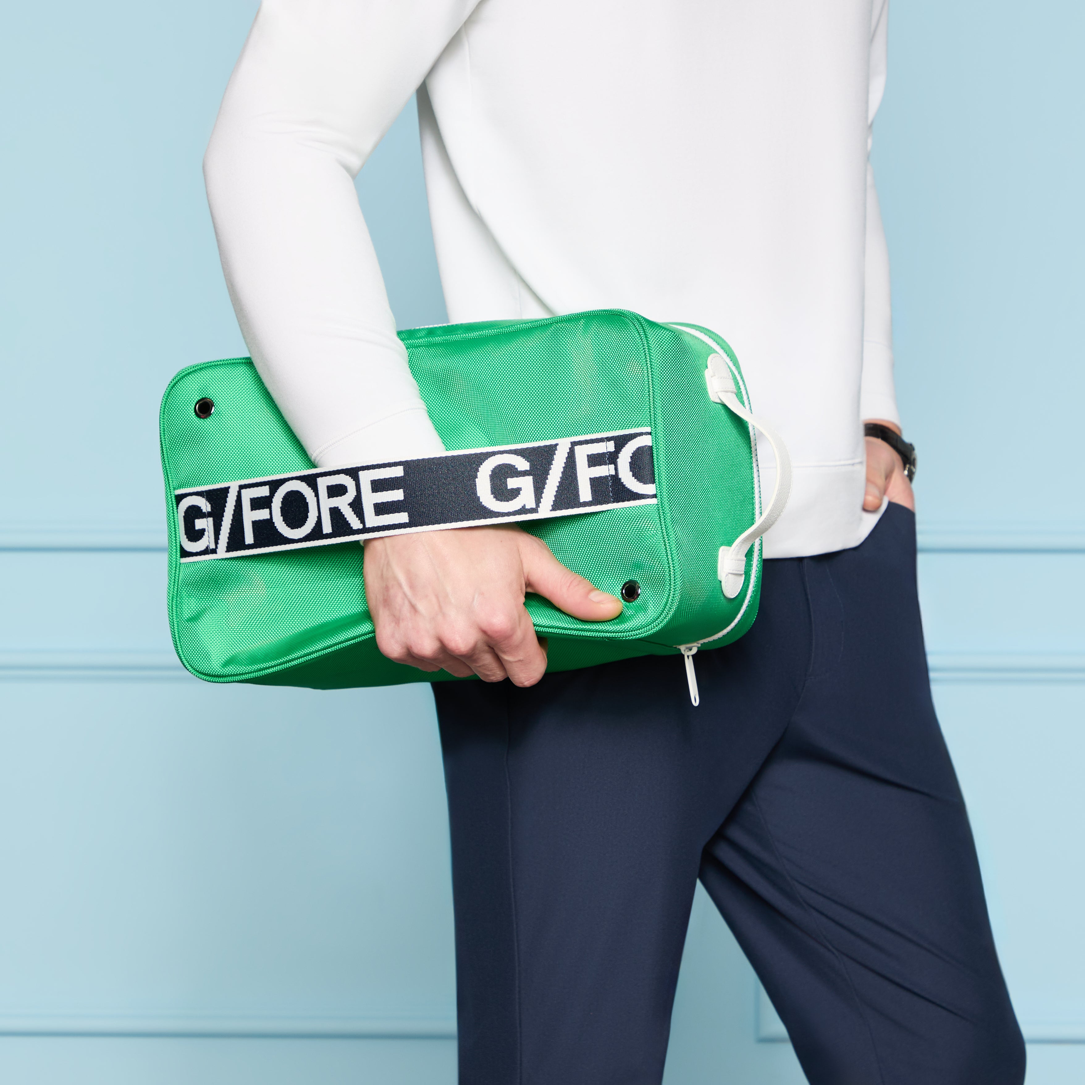 CANVAS SHOE BAG CLOVER