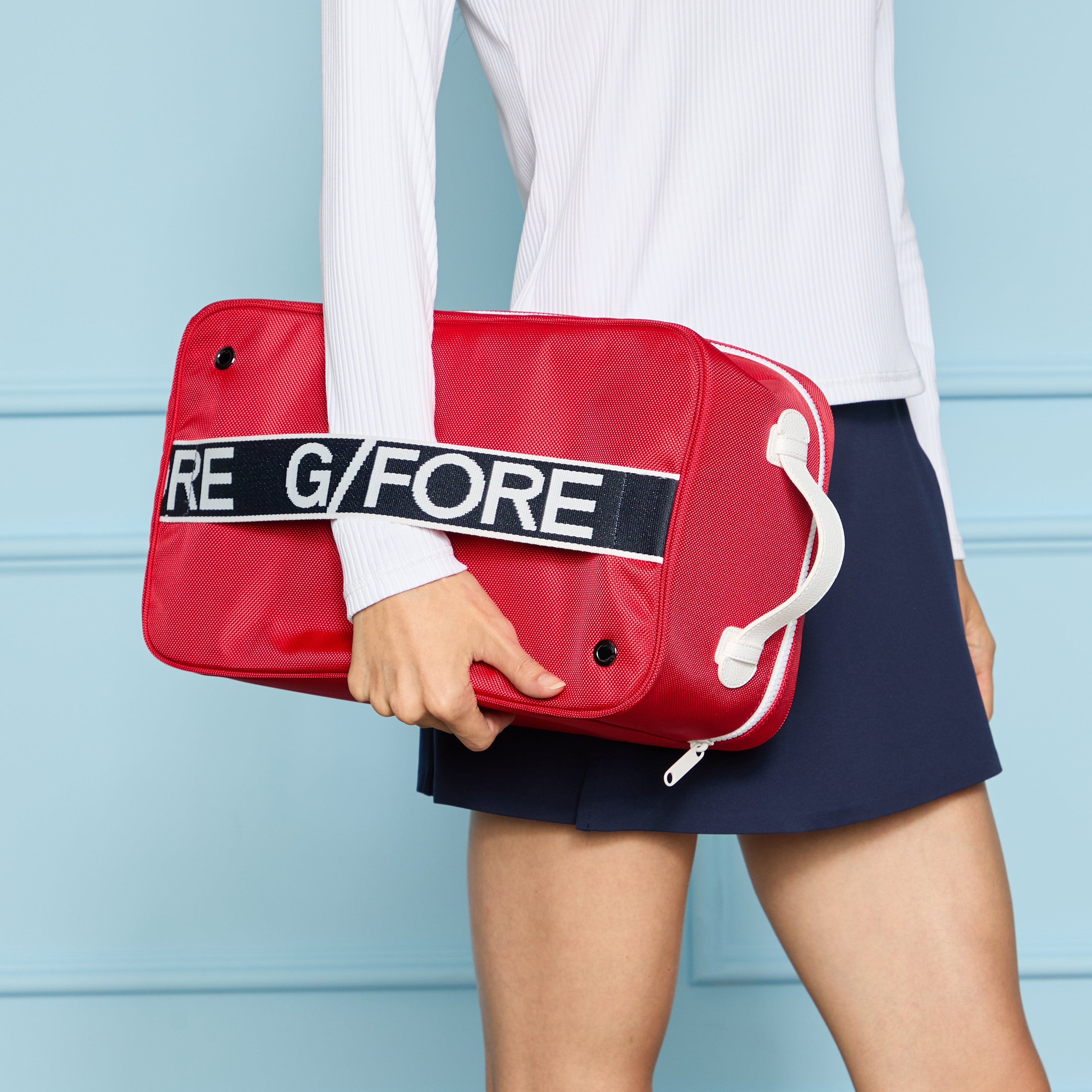 CANVAS SHOE BAG LAVA