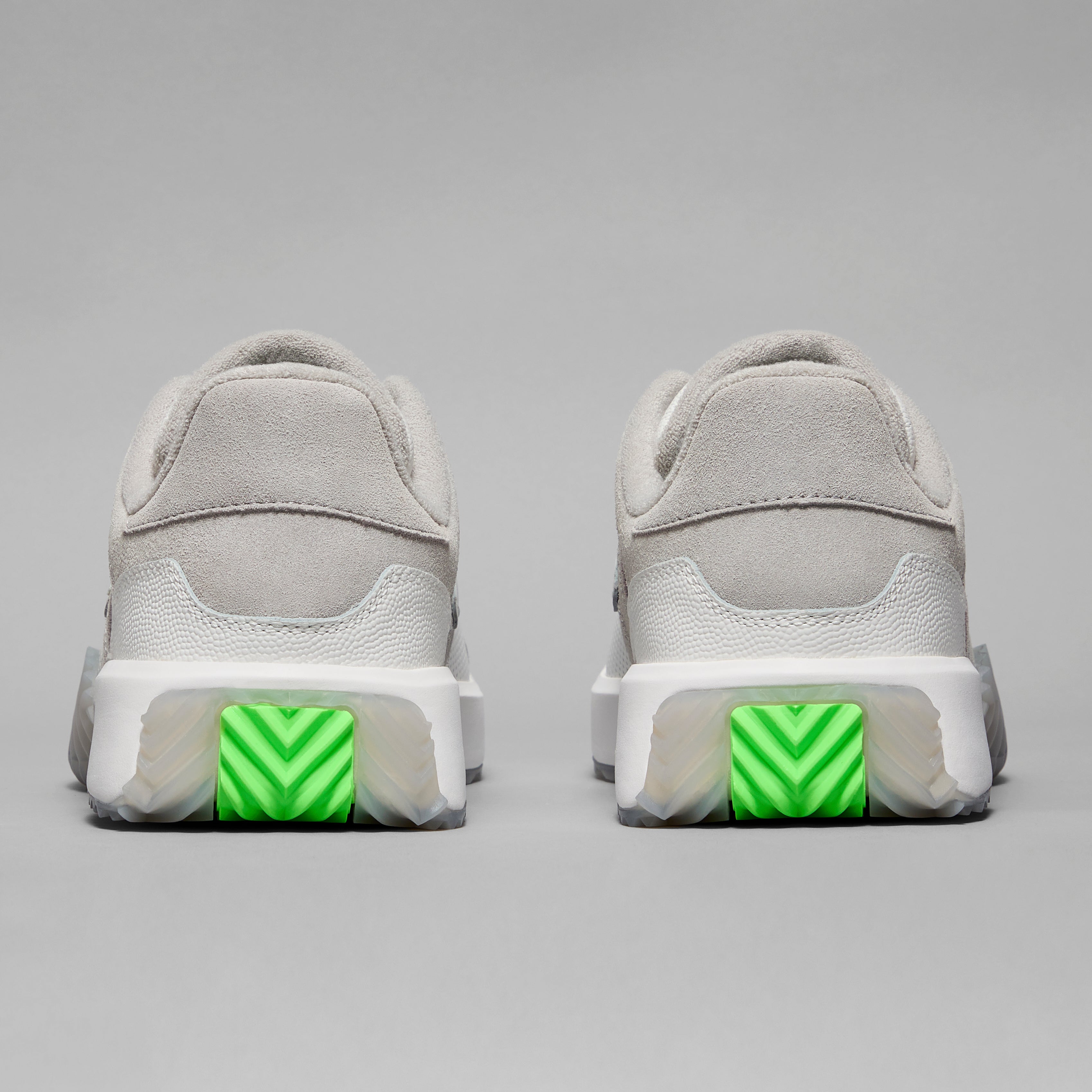 G.112 LEATHER AND SUEDE STREET SHOE SNOW/NIMBUS