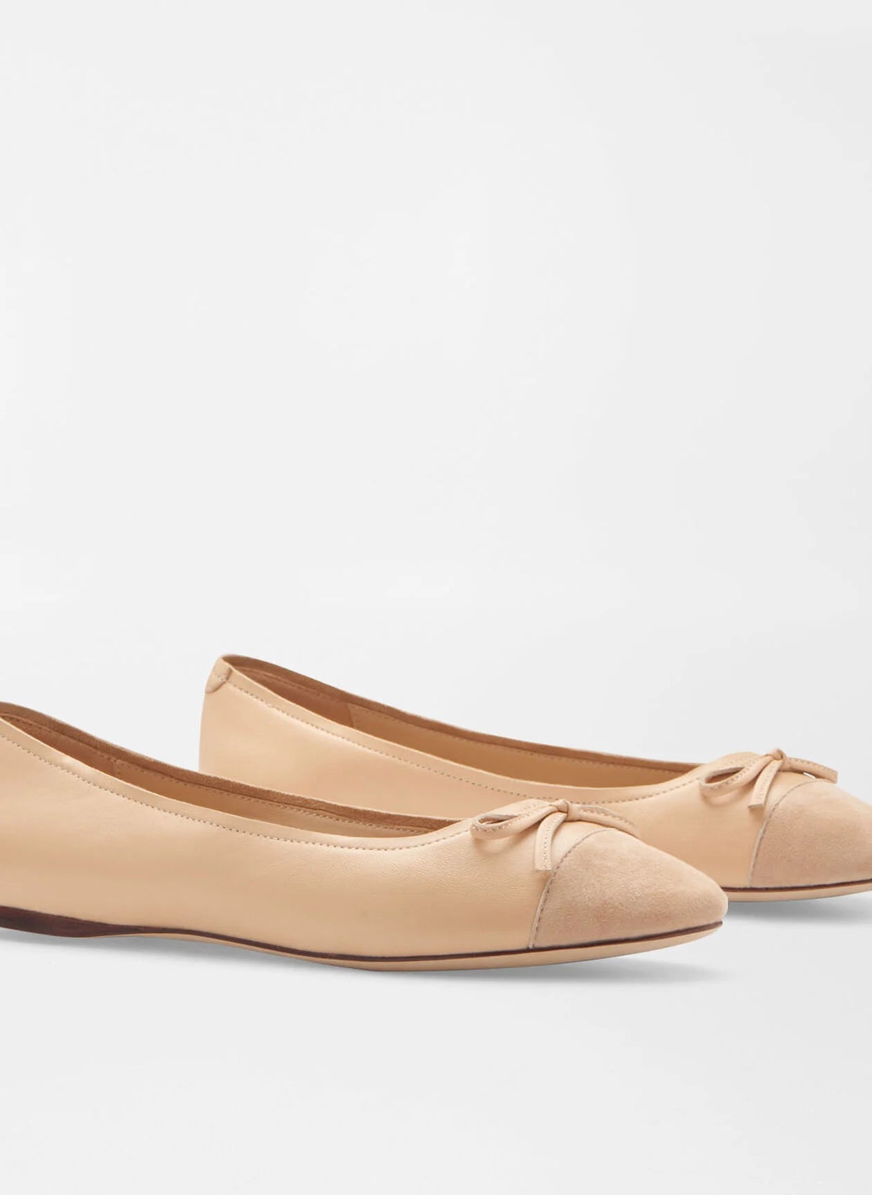 Promenade Ballet Flat Sandshell