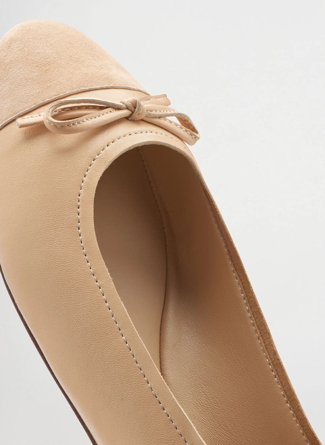 Promenade Ballet Flat Sandshell