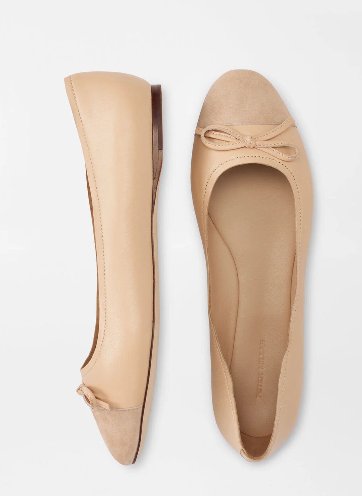 Promenade Ballet Flat Sandshell