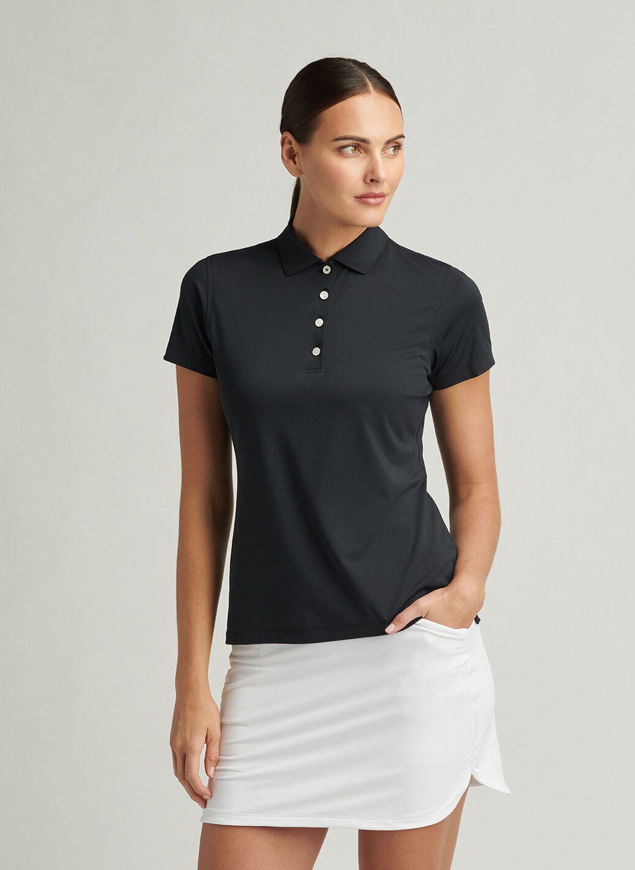 SHORT SLEEVE BUTTON POLO