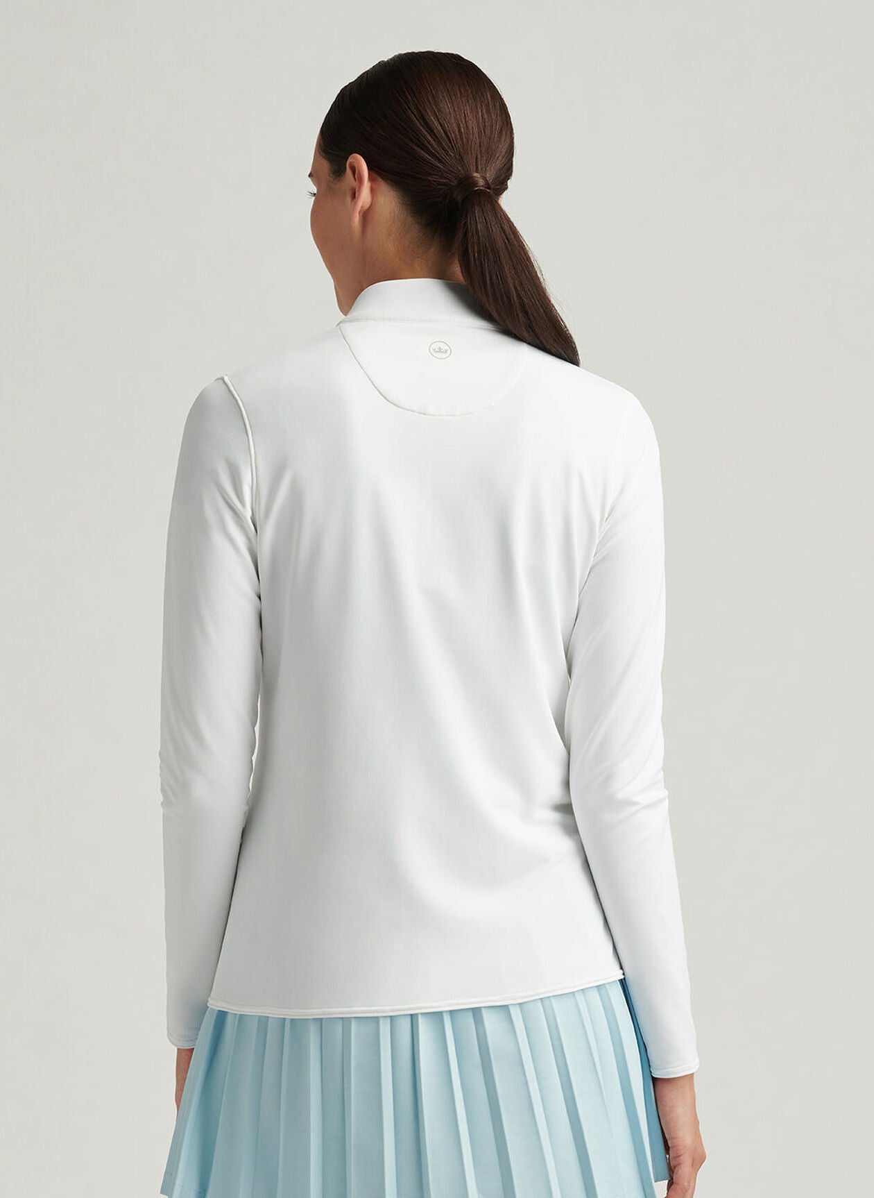 KATY FULL ZIP LAYER WHITE