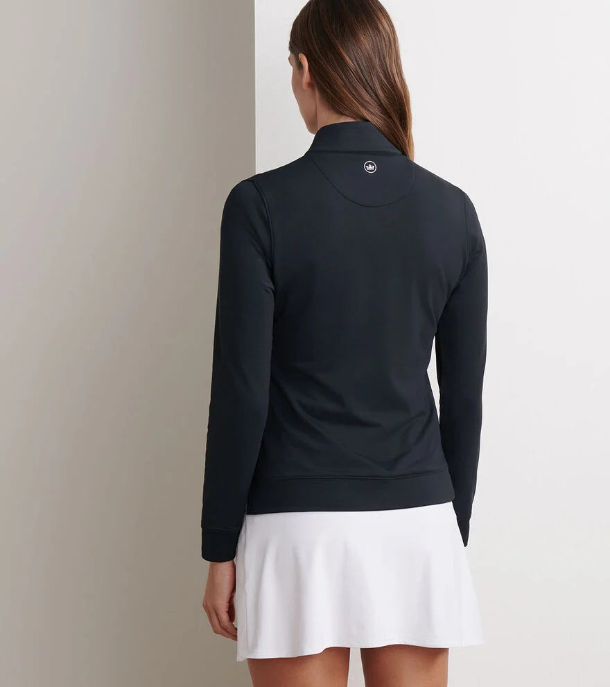 Perth Essential Performance Quarter-Zip Black