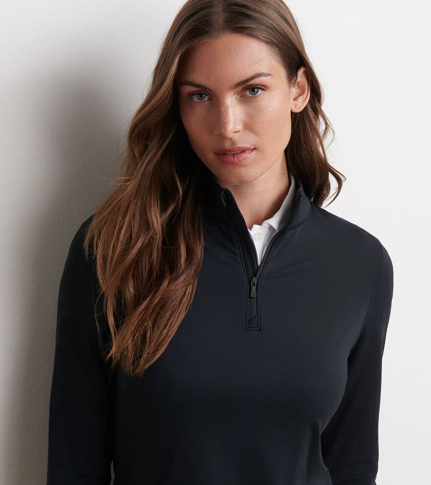 Perth Essential Performance Quarter-Zip Black