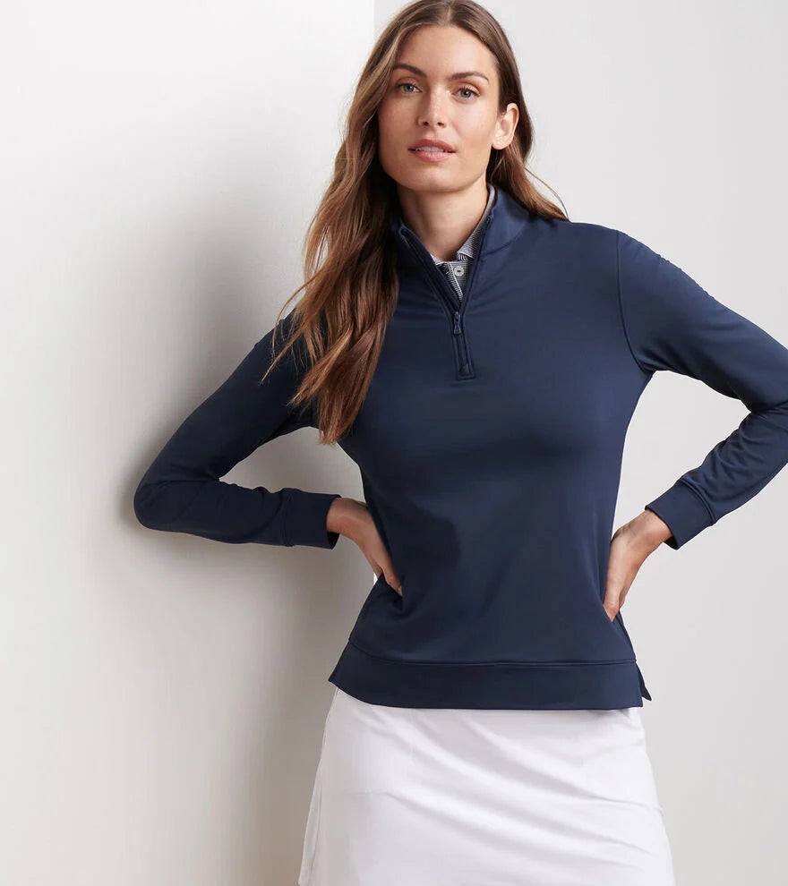 Perth Essential Performance Quarter-Zip Navy