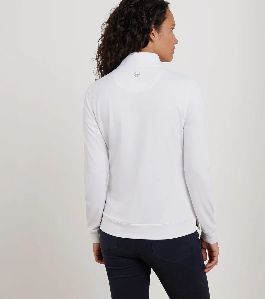 Perth Essential Performance Quarter-Zip White