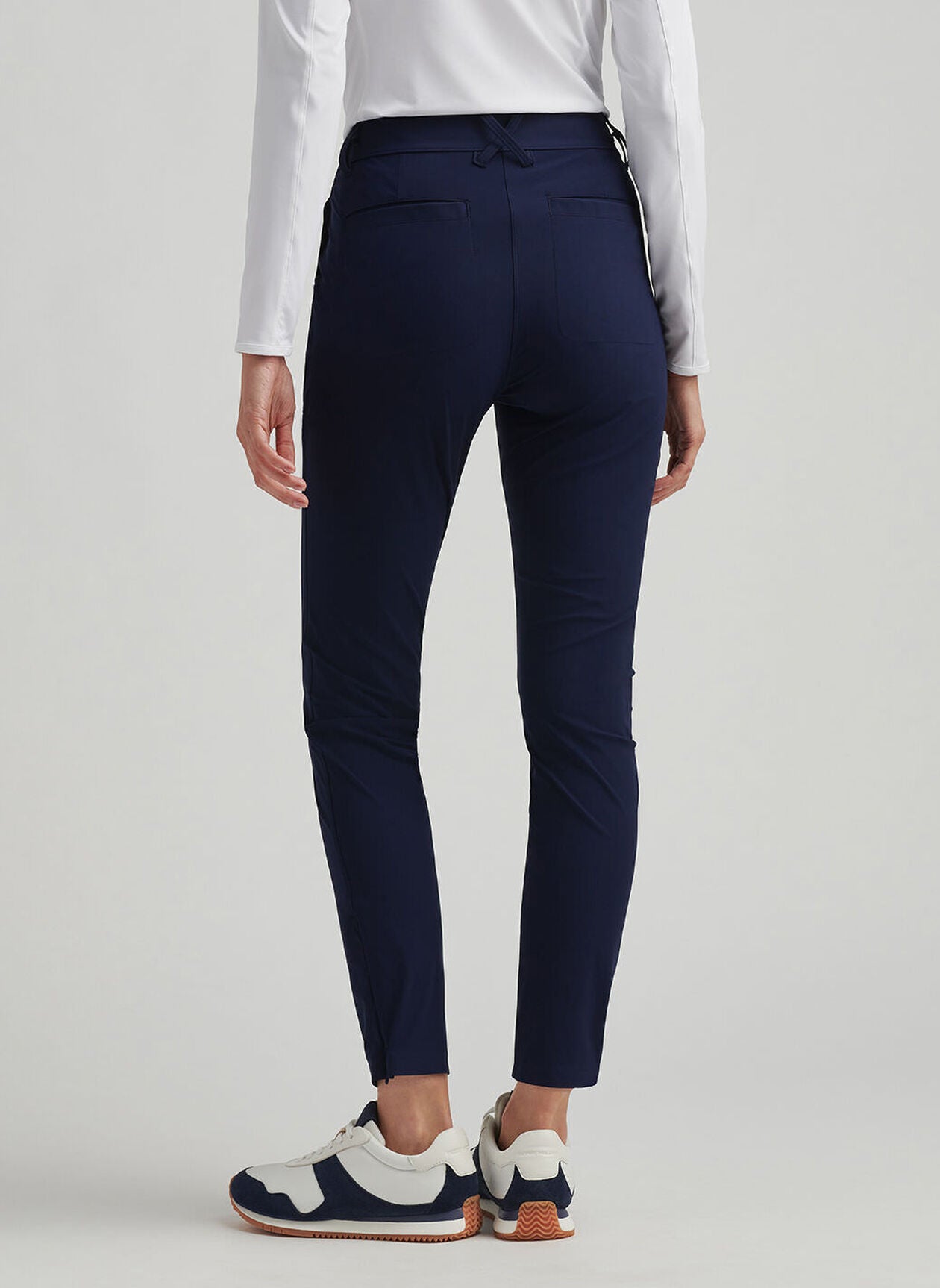 Bingham High Stretch Ankle Pant Navy