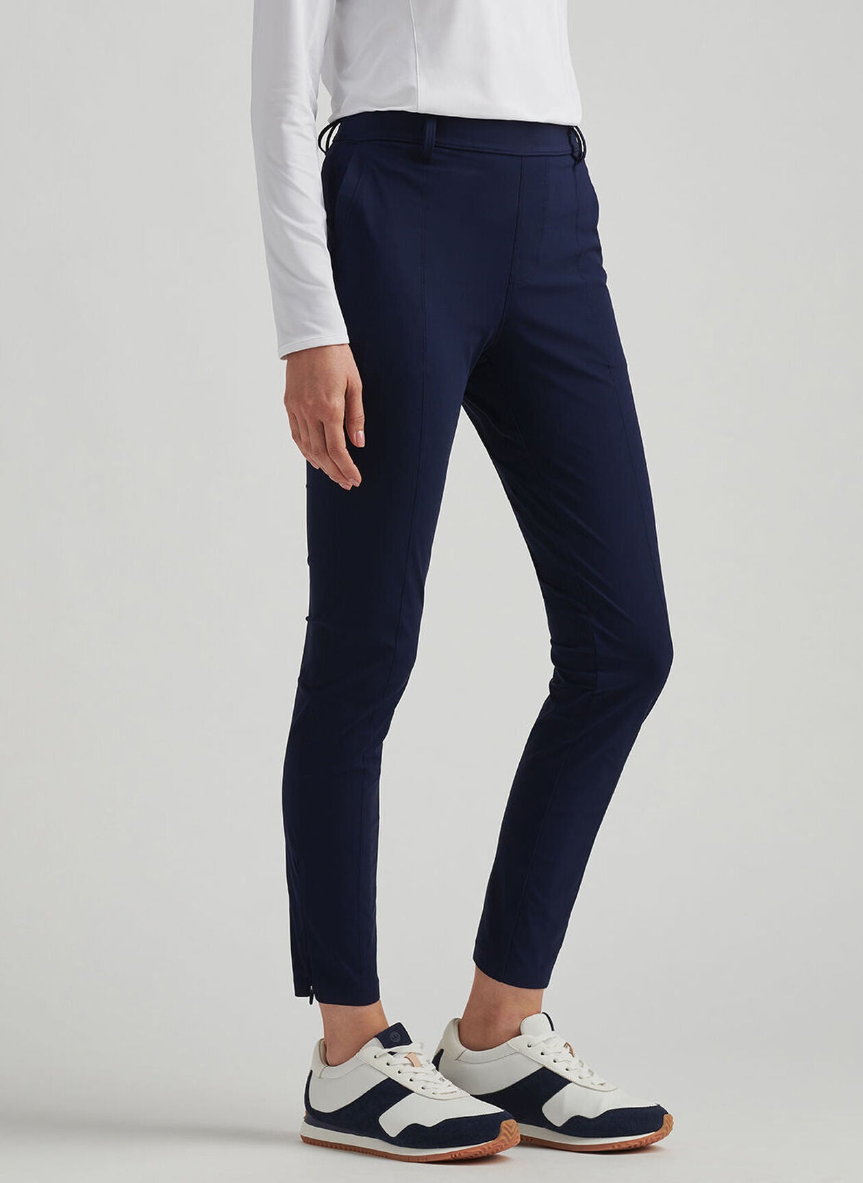Bingham High Stretch Ankle Pant Navy