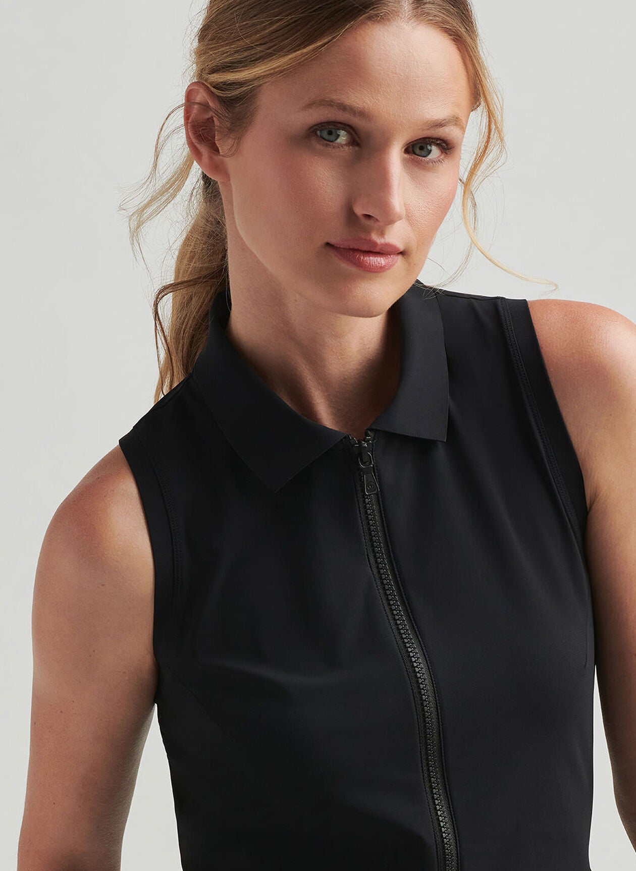 Bingham Sleeveless Sport Dress BLACK