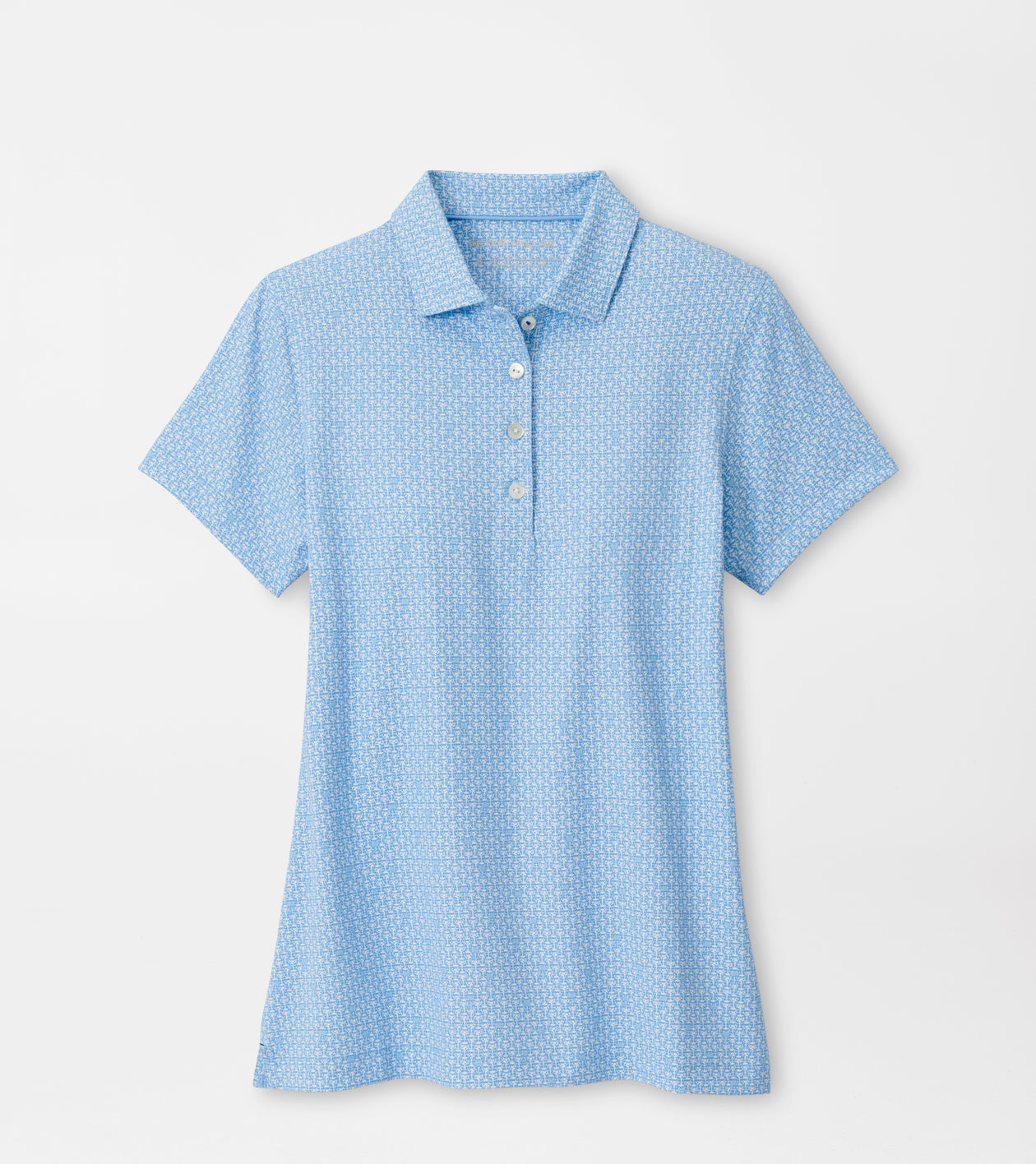 MAR-TEE-NI BREAK SHORT SLEEVE BUTTON POLO SAPPHIRE