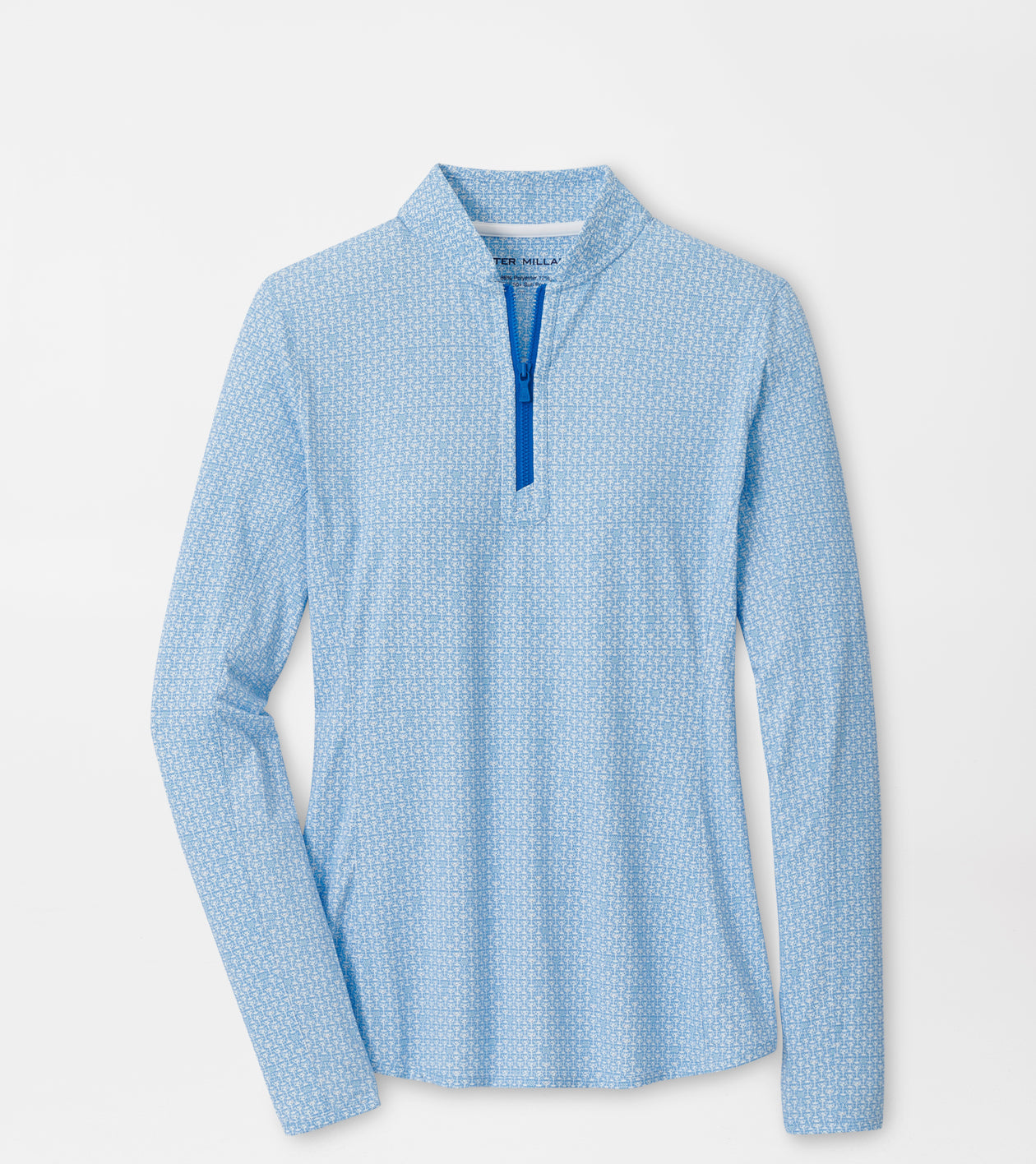 MAR-TEE-NI BREAK LIGHTWEIGHT ZIP SUN SHIRT SAPPHIRE
