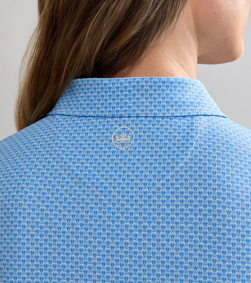 Maritime Valley Short Sleeve Jersey Polo Blue Starling