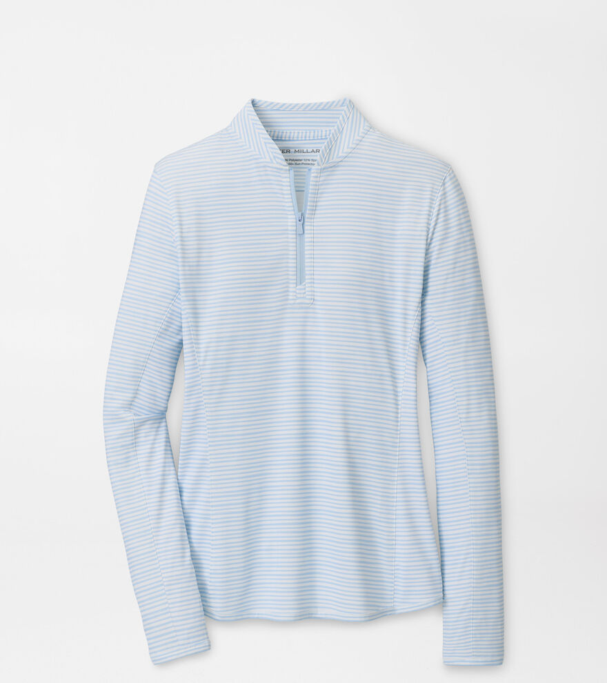 Shadebreak Bunker Stripes Lightweight Sunshirt Blue Brisk