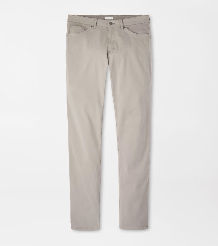 Signature Sateen Five-Pocket Pant Gale Grey