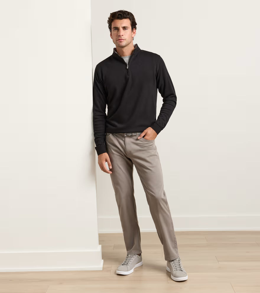 Signature Sateen Five-Pocket Pant Gale Grey
