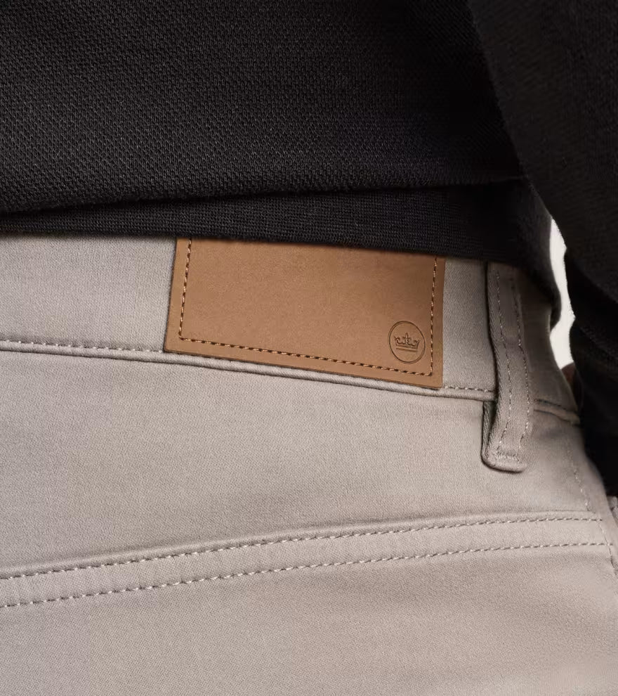Signature Sateen Five-Pocket Pant Gale Grey