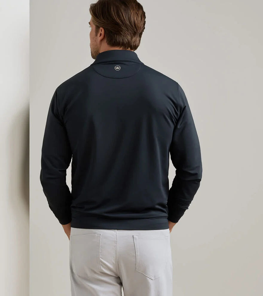 PERTH PERFORMANCE QUARTER-ZIP BLACK