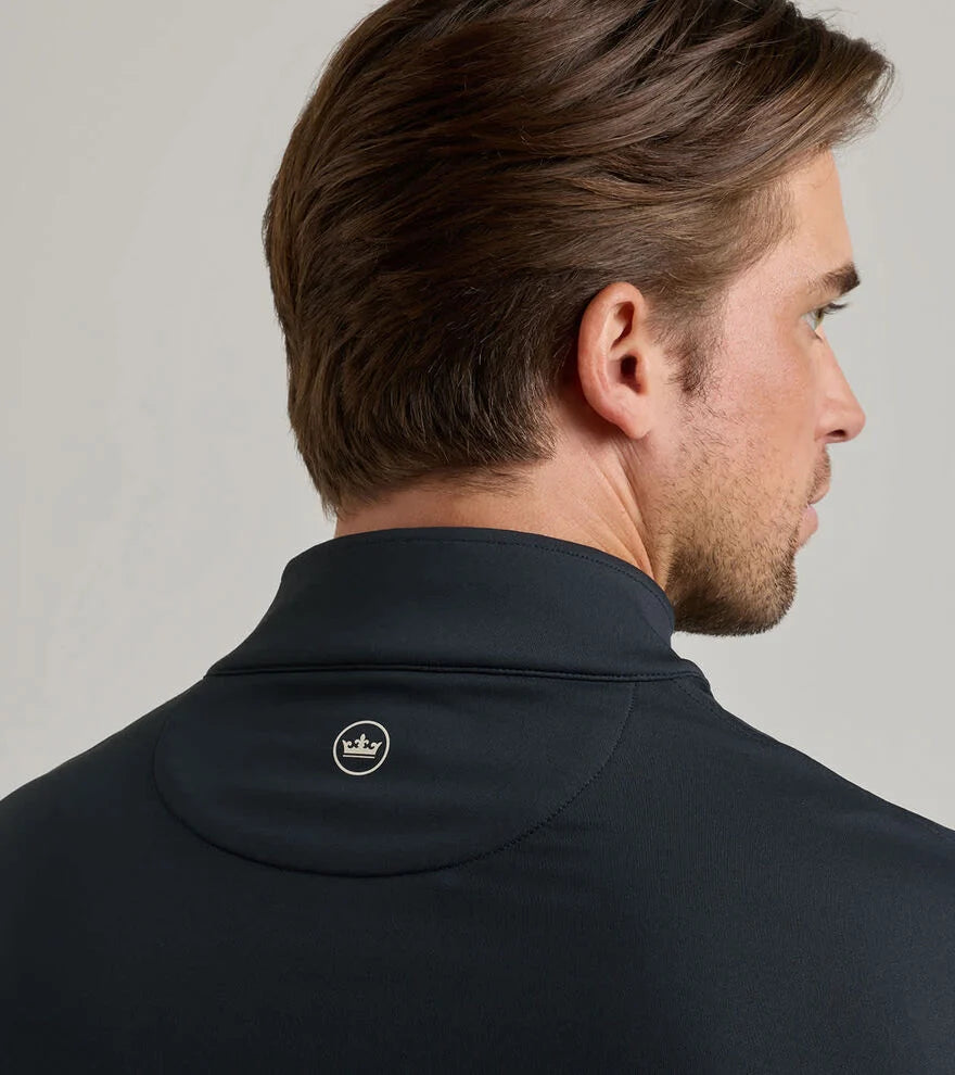 PERTH PERFORMANCE QUARTER-ZIP BLACK