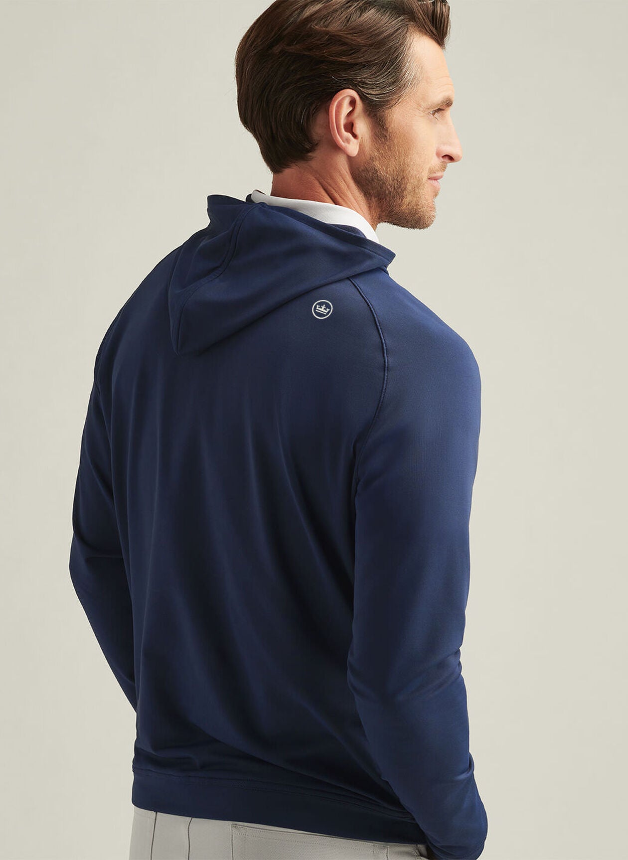 PINE PERFORMANCE HOODIE NAVY
