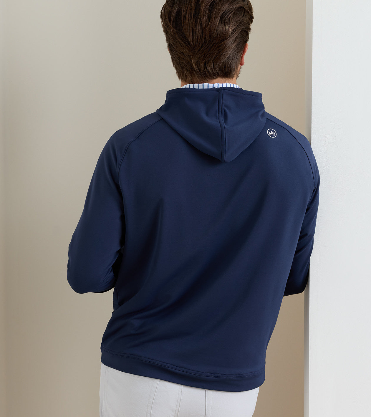 Pine Performance Hoodie Navy