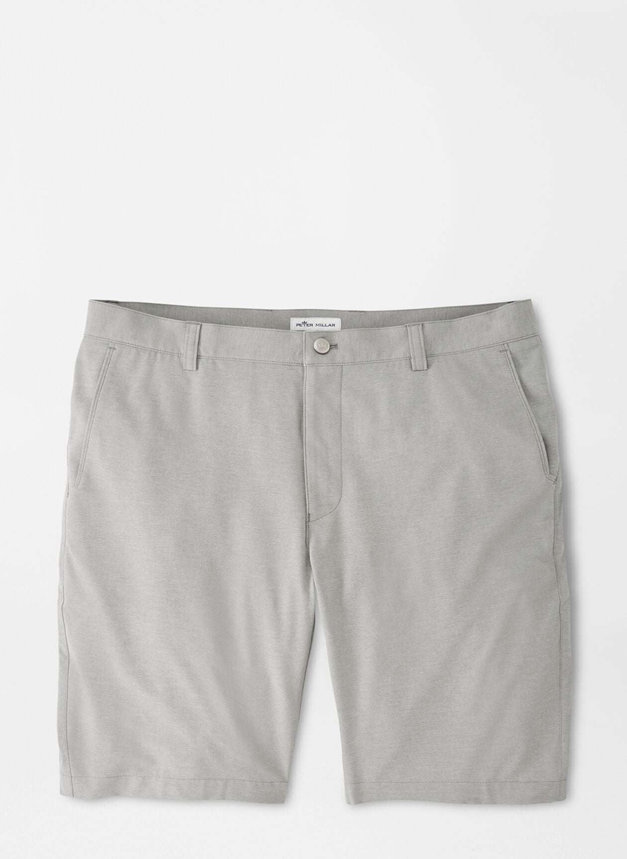 SHACKLEFORD PERFORMANCE HYBRID SHORT BRITISH GREY