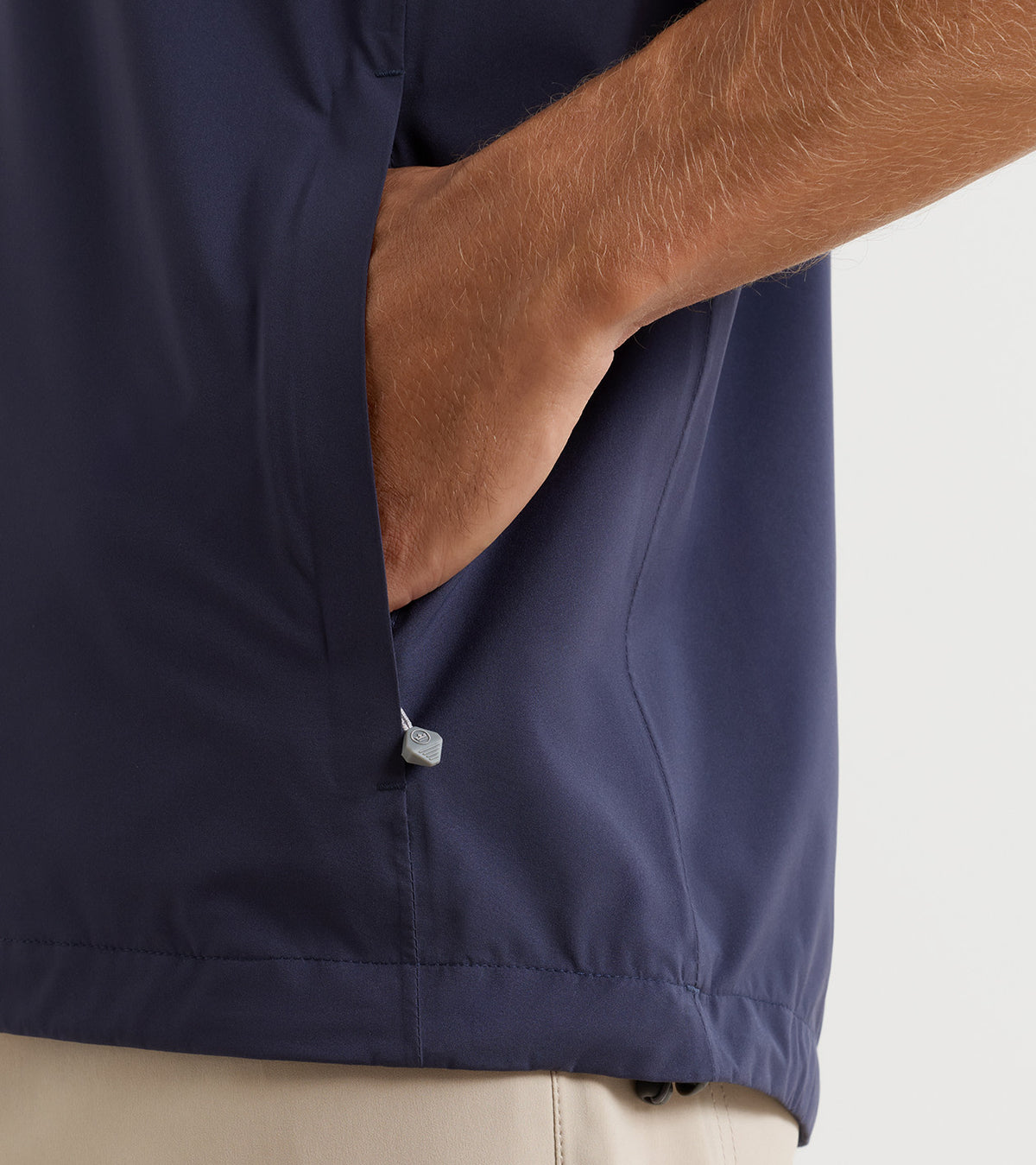 Shield Short-Sleeve Rain Shell Navy