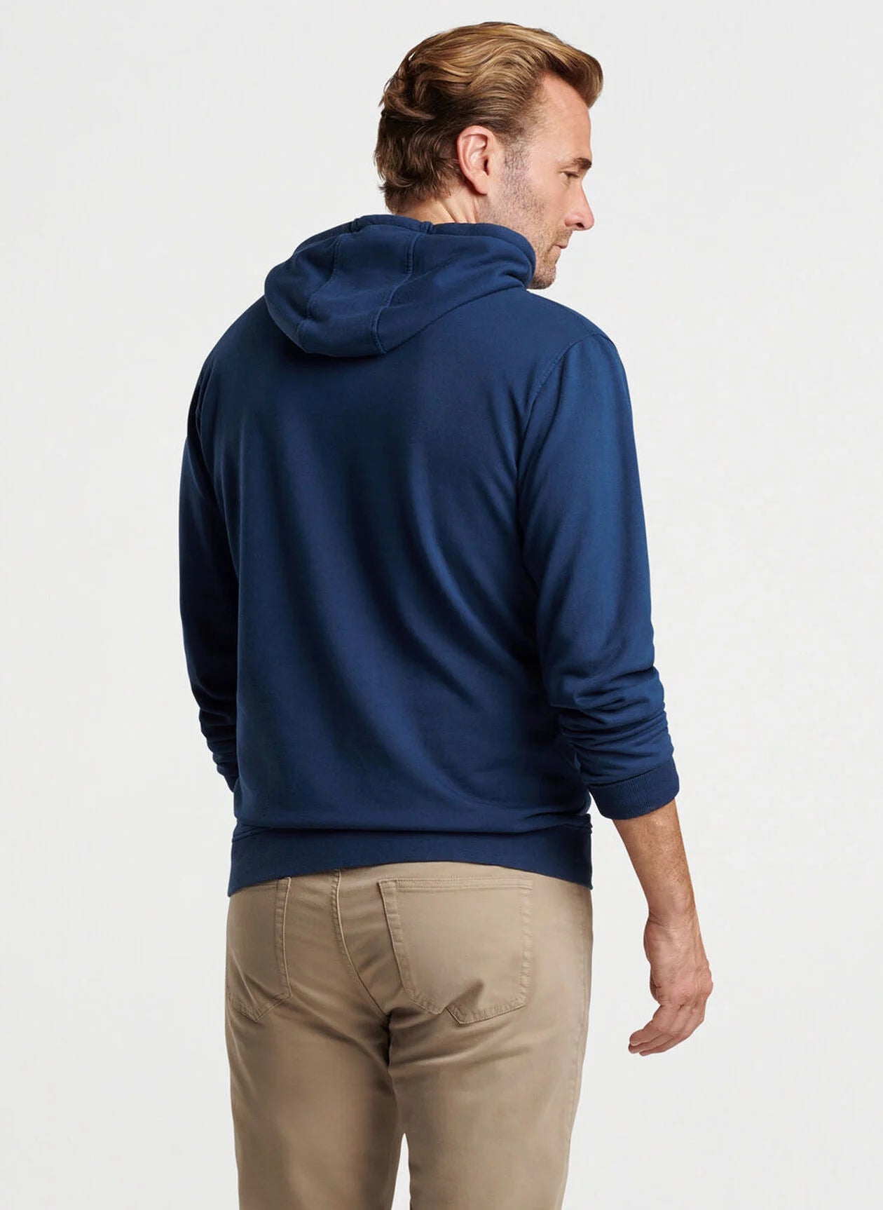 LAVA WASH HOODIE NAVY