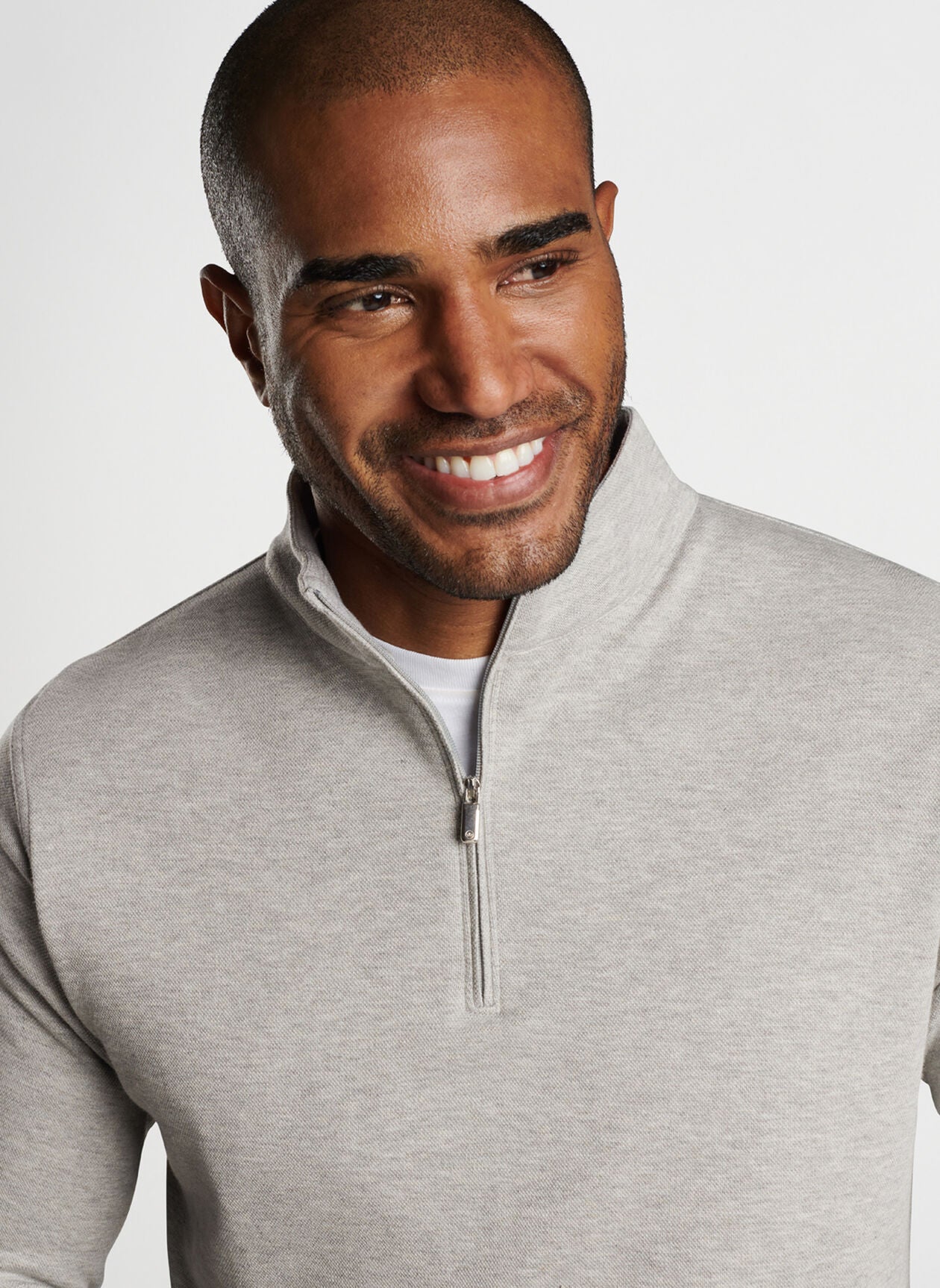 CROWN COMFORT PULLOVER LIGHT GREY